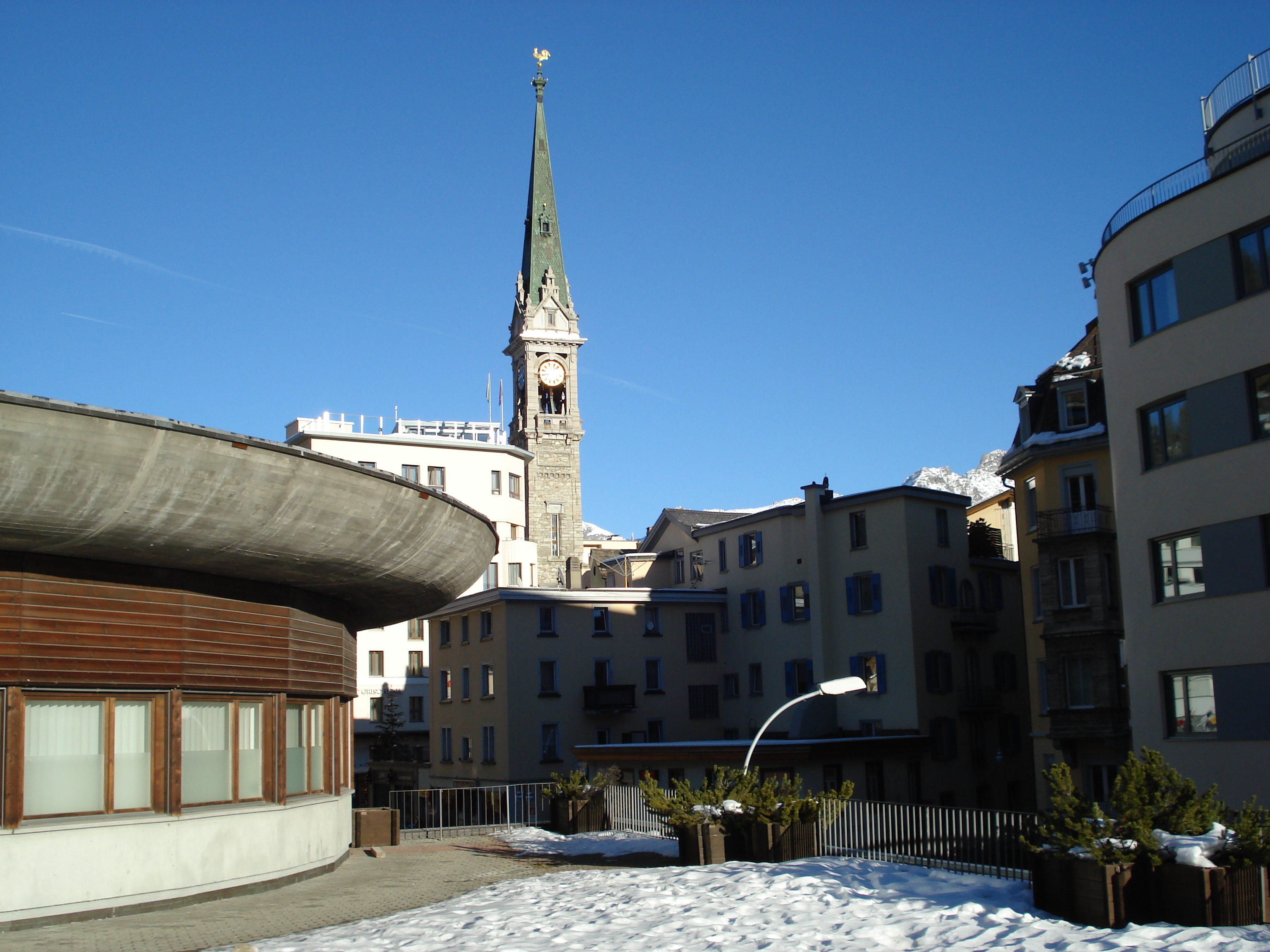 รูปถ่าย สวิสเซอร์แลนด์(Switzerland) เซนต์มอริตซ์(St Moritz) 2007-01 21