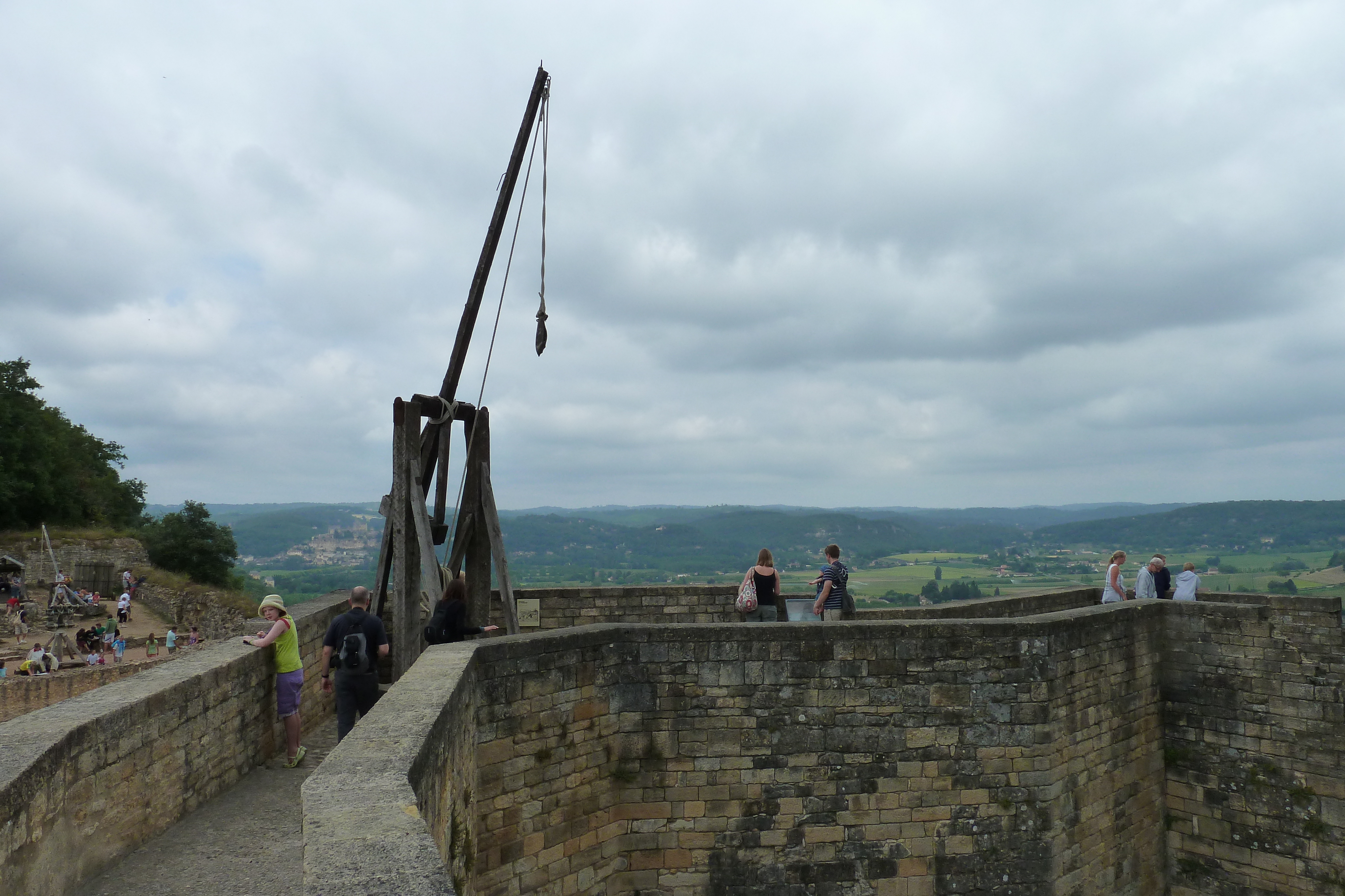 รูปถ่าย ฝรั่งเศส(France) ปราสาทกัสแตลโน(Castelnaud castle) 2010-08 50