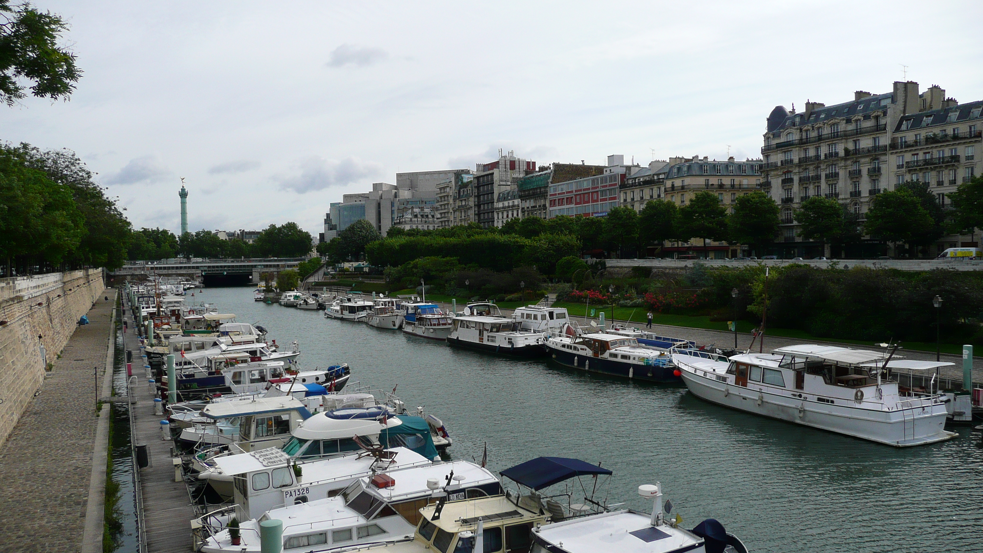 รูปถ่าย ฝรั่งเศส(France) ปารีส(Paris) ท่าเรือบัสตีย์(Bastille Harbour) 2007-06 37