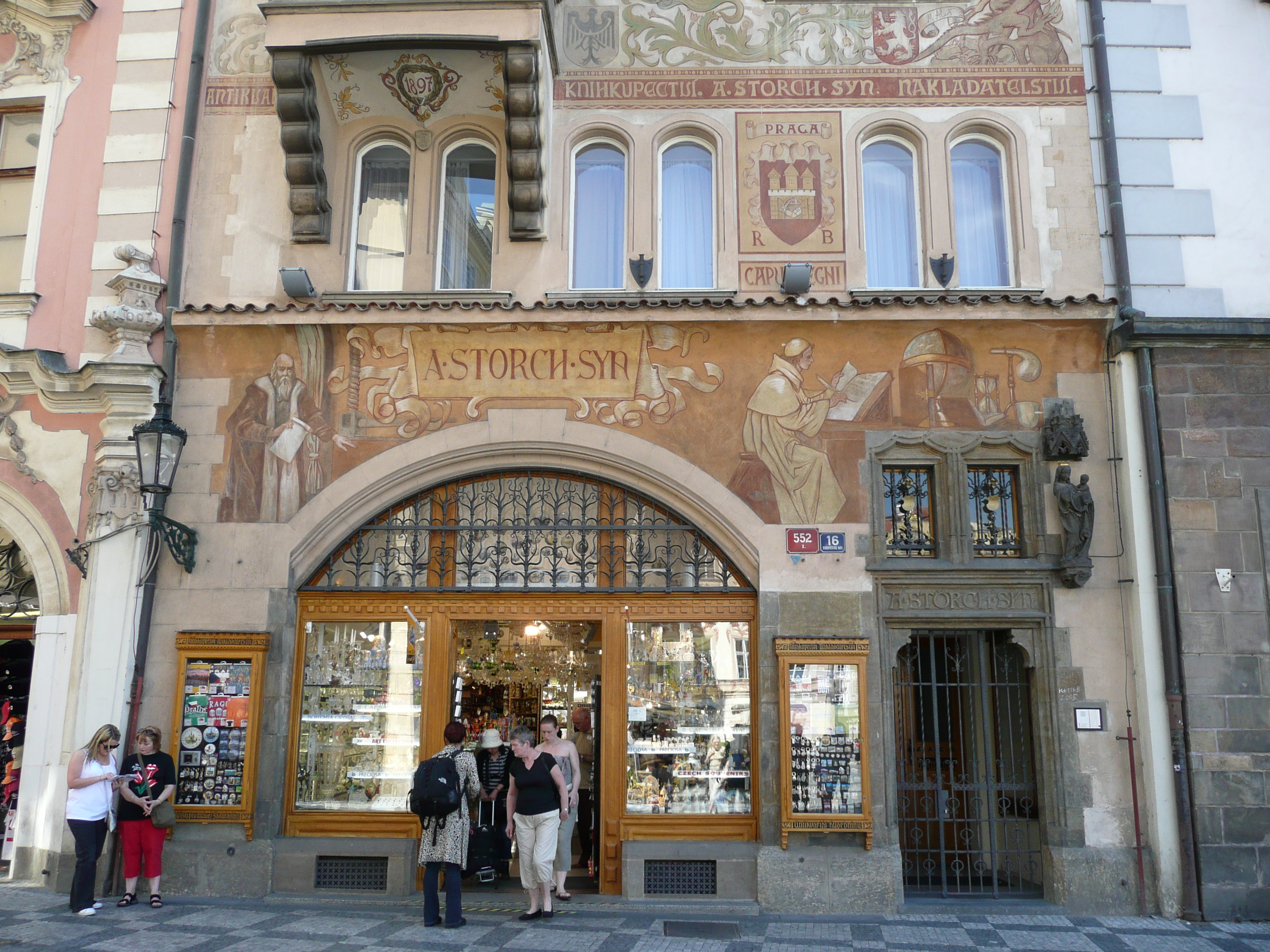 รูปถ่าย สาธารณรัฐเช็ก(Czech Republic) ปราก(Prague) จัตุรัสเมืองเก่าปราก(Staromestske namesti) 2007-07 43