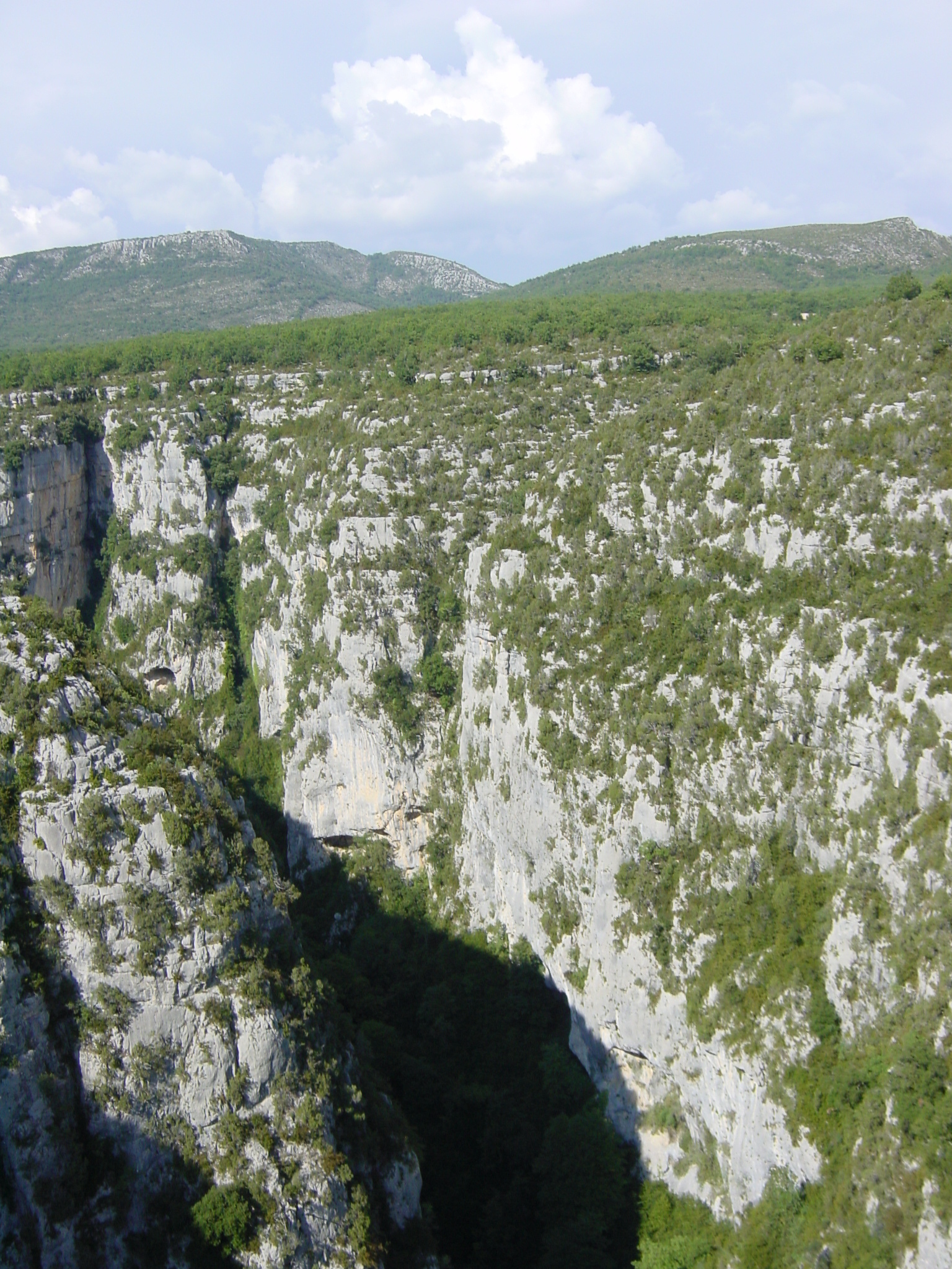 รูปถ่าย ฝรั่งเศส(France) หุบผาชันแวร์ดง(Gorges du Verdon) 2002-09 12