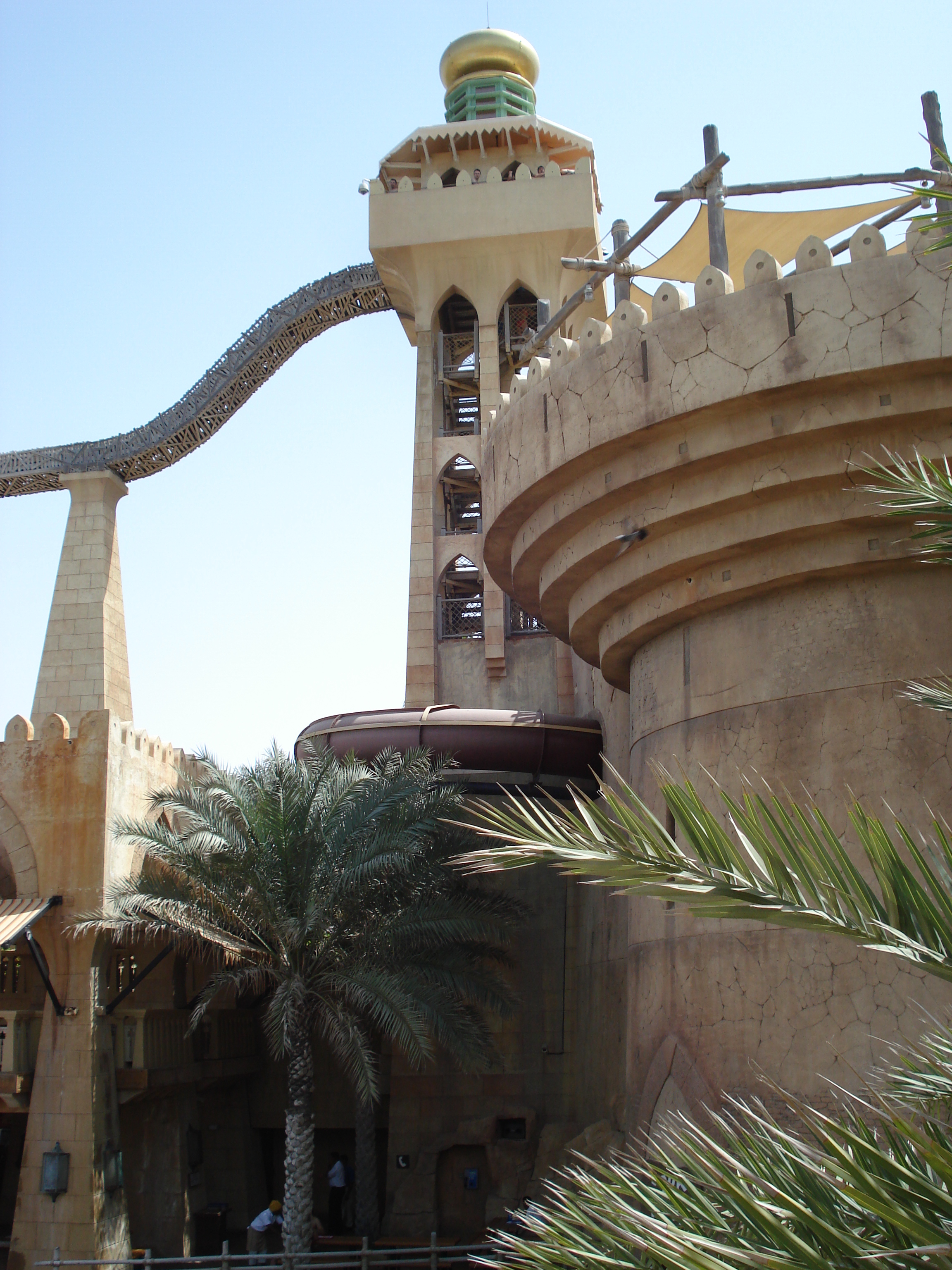 รูปถ่าย สหรัฐอาหรับเอมิเรตส์(United Arab Emirates) ดูไบ(Dubai) สวนน้ำไวลด์วาดี(Wild Wadi) 2007-03 31