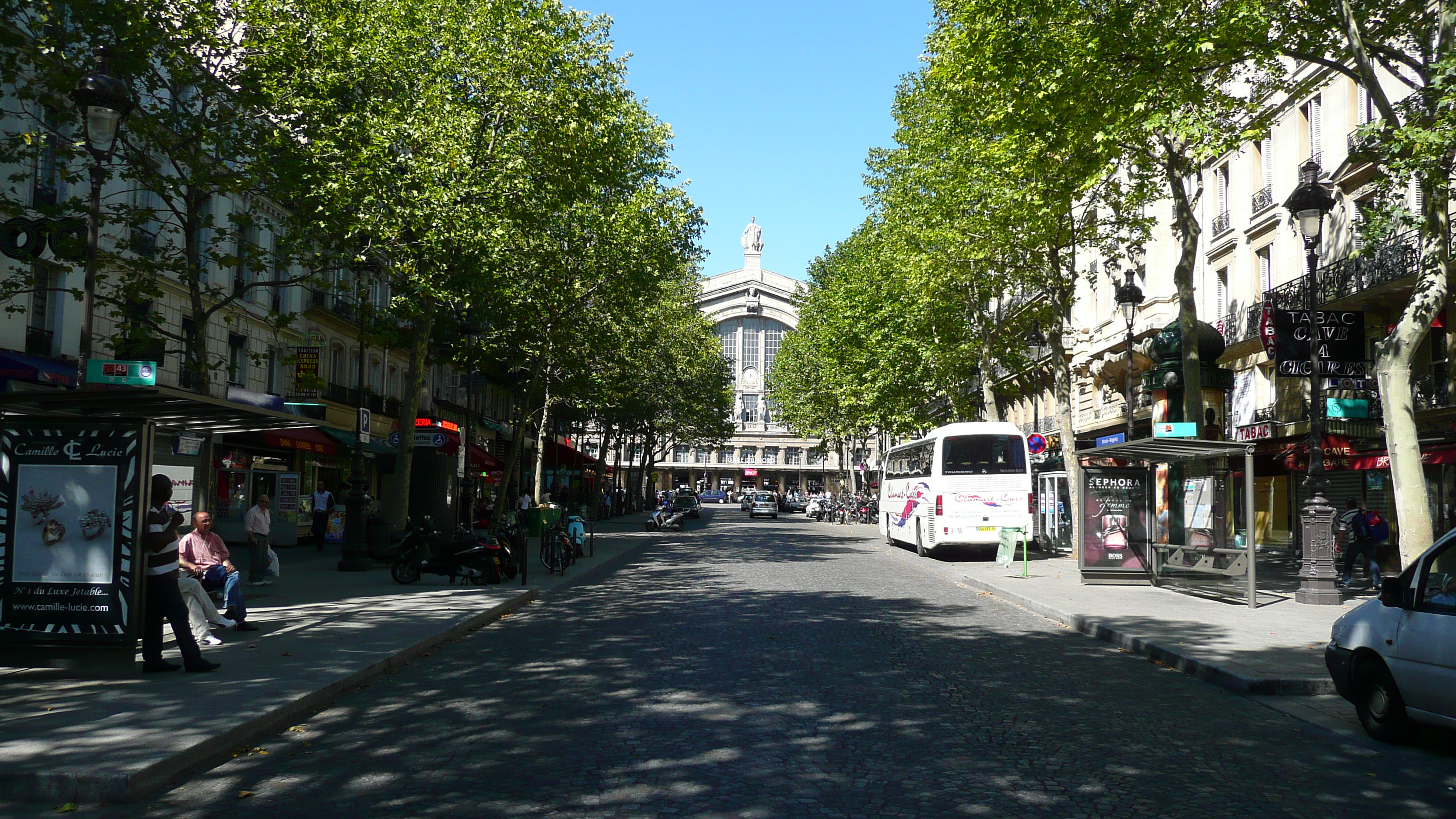 รูปถ่าย ฝรั่งเศส(France) ปารีส(Paris) ถนนลาฟาแย็ต(Rue La Fayette) 2007-08 31