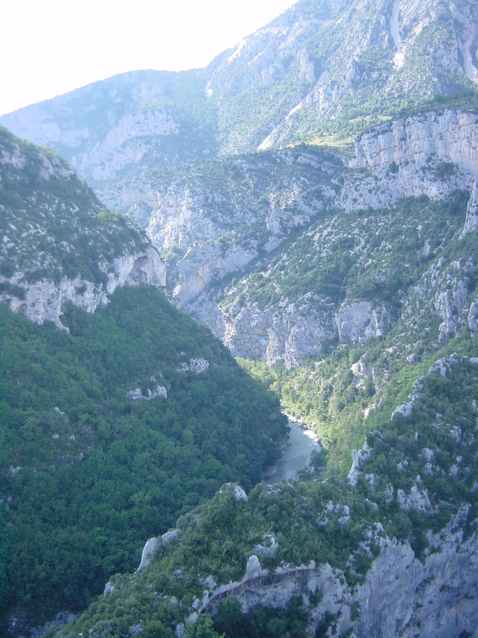 รูปถ่าย ฝรั่งเศส(France) หุบผาชันแวร์ดง(Gorges du Verdon) 2002-09 27