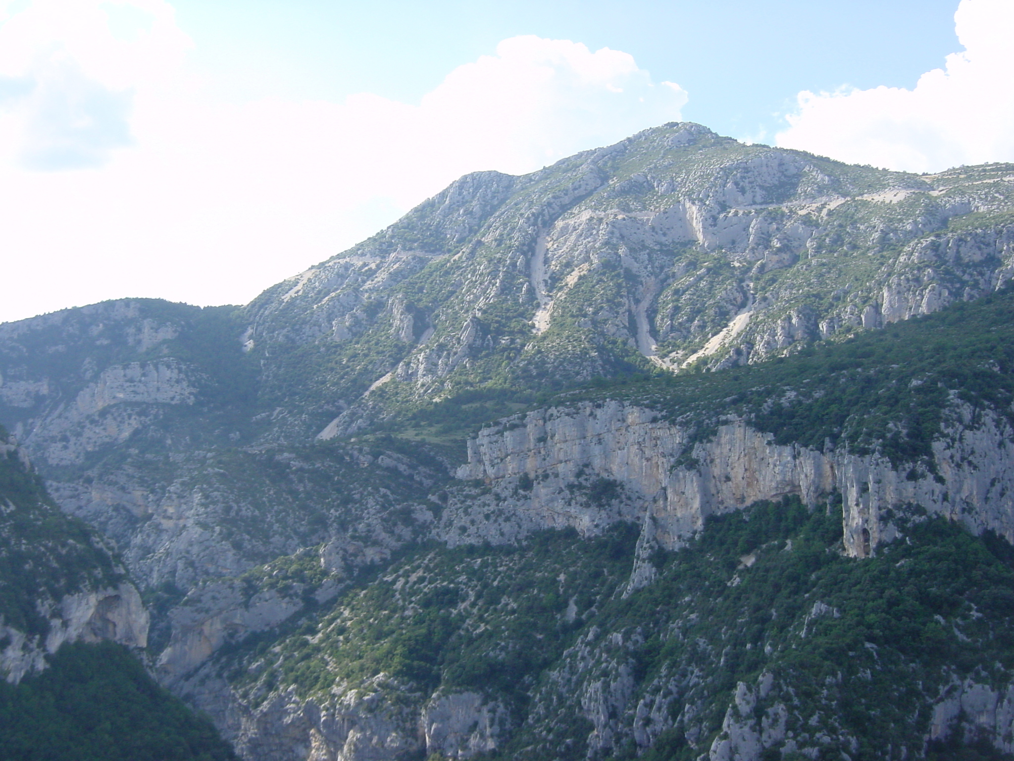 รูปถ่าย ฝรั่งเศส(France) หุบผาชันแวร์ดง(Gorges du Verdon) 2002-09 32