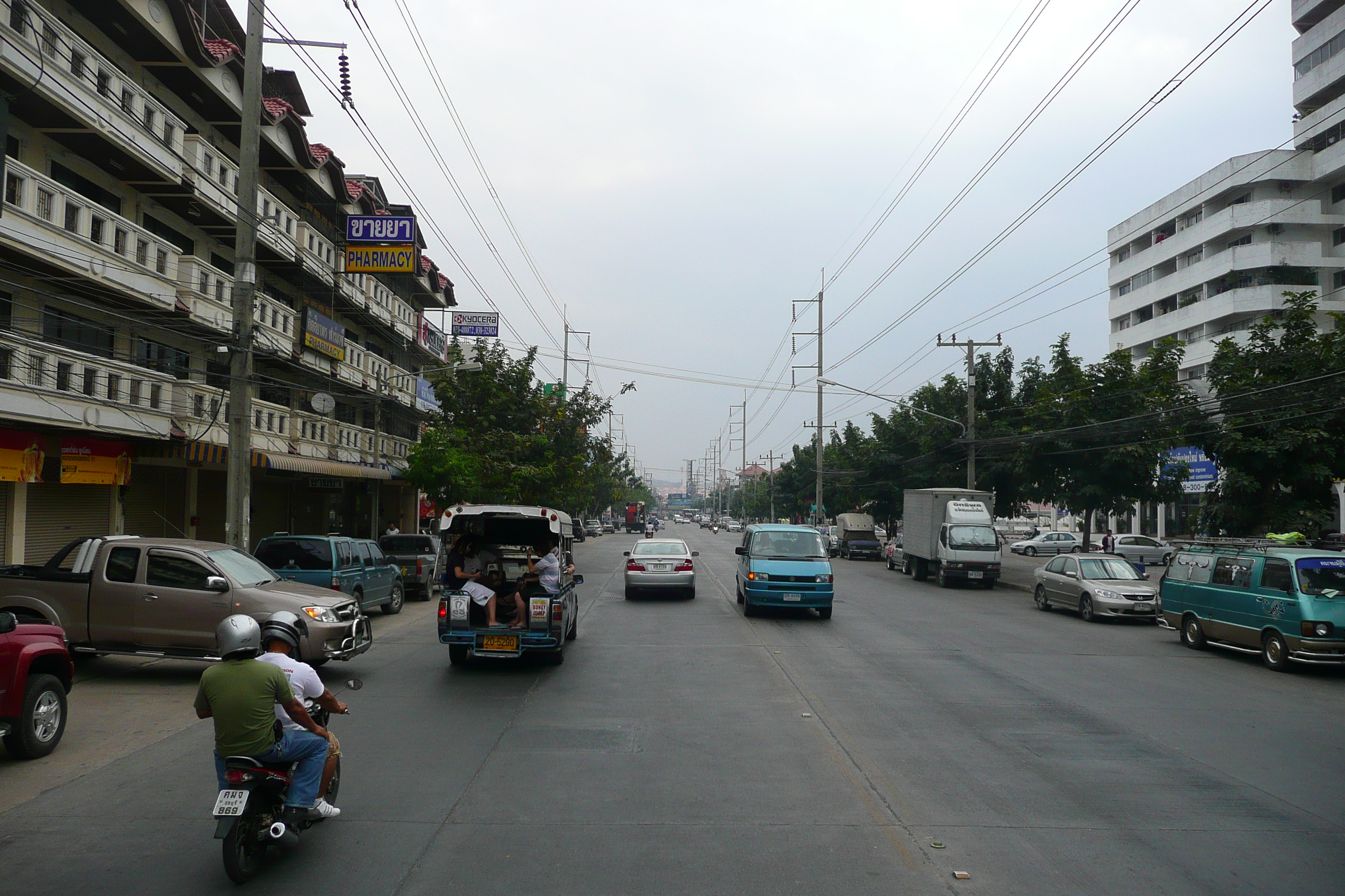 รูปถ่าย ไทย(Thailand) พัทยา(Pattaya) ถนนเทพประสิทธิ์(Thepprasit) 2008-01 17