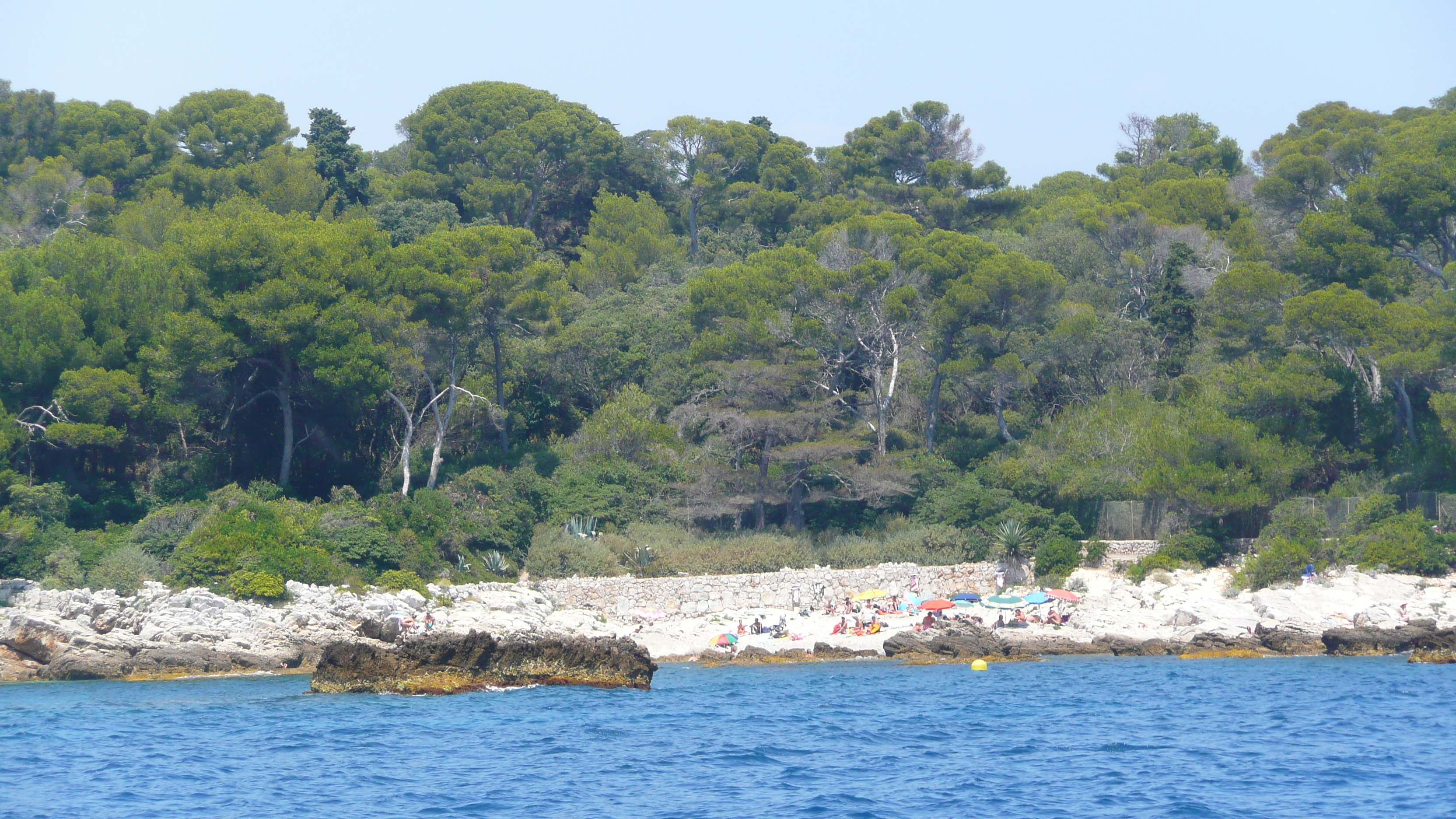 รูปถ่าย ฝรั่งเศส(France) แหลมอ็องตีบ(Cap d'Antibes) อ่าวลาการูป(Anse de la garoupe) 2007-07 18