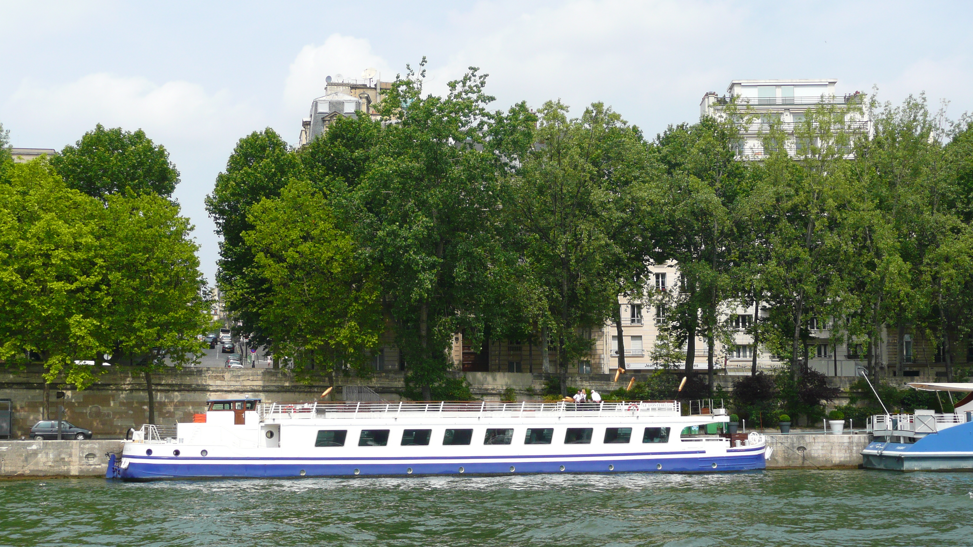 รูปถ่าย ฝรั่งเศส(France) ปารีส(Paris) เรือบรรทุกชมเมือง(Peniches Parisiennes) 2007-06 25