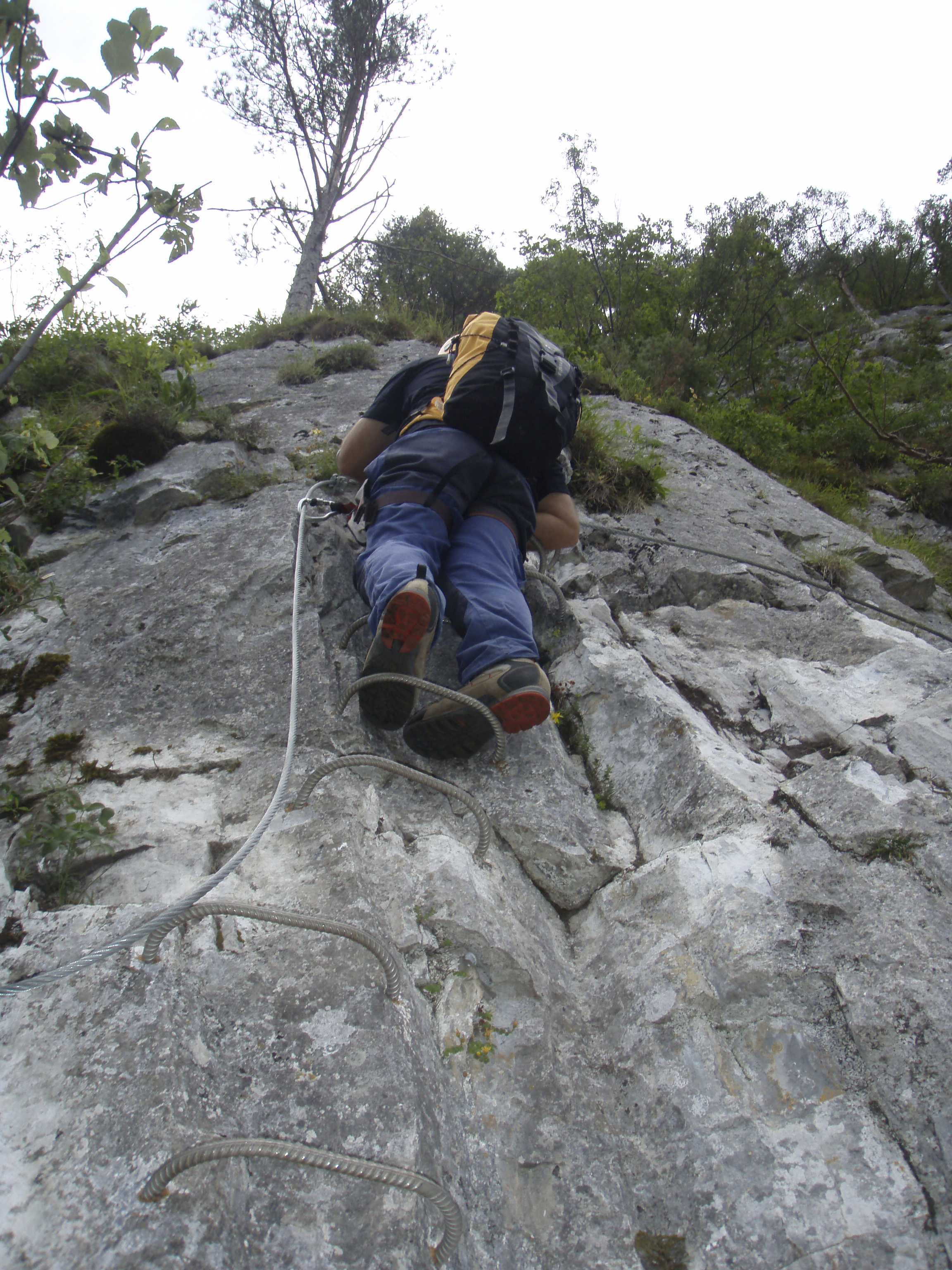รูปถ่าย ฝรั่งเศส(France) วิคเดสโซ(Vicdessos) เส้นทางปีนผาเวียแฟร์ราตาด้านเหนือ(Via Ferrata North) 2007-08 67