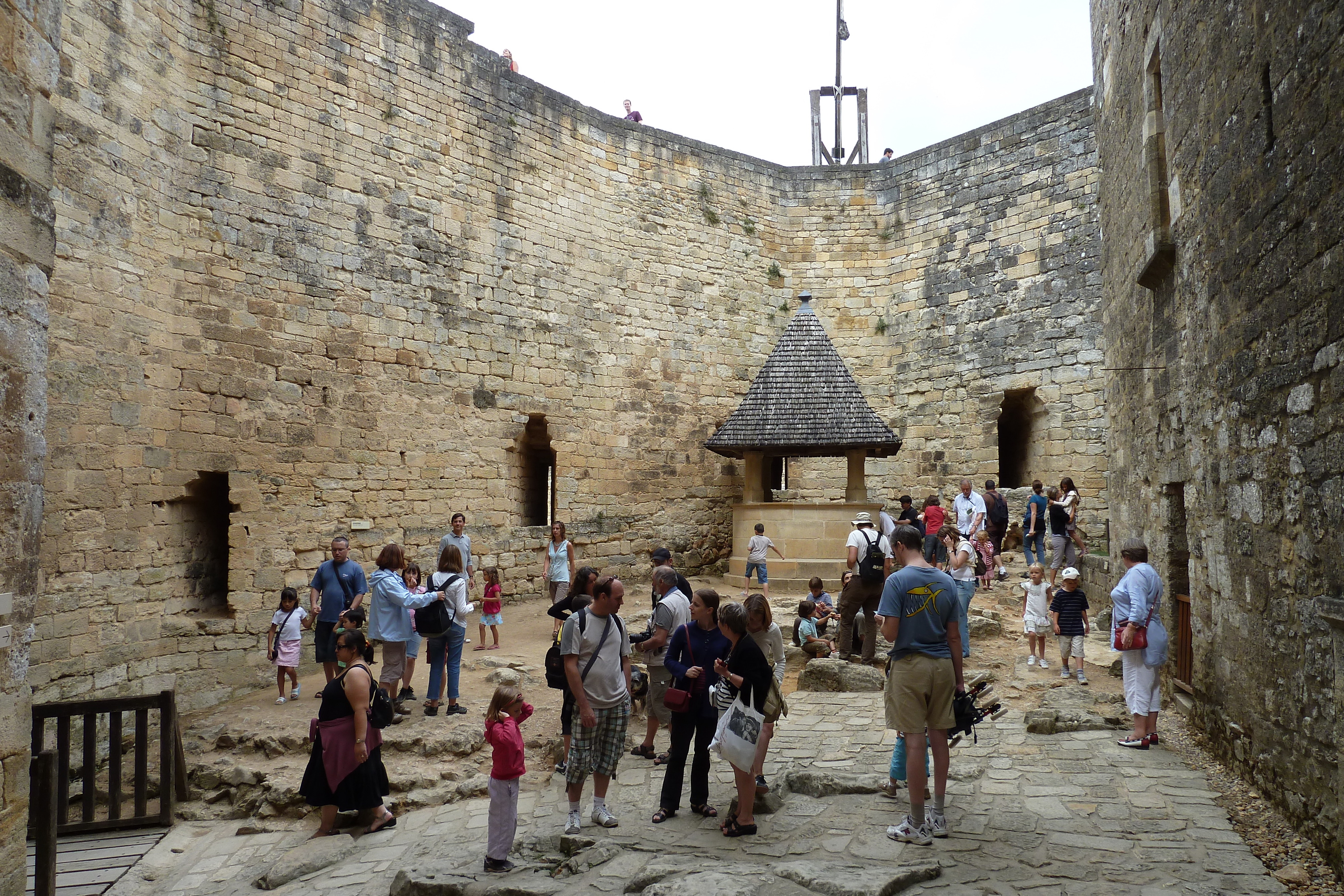 รูปถ่าย ฝรั่งเศส(France) ปราสาทกัสแตลโน(Castelnaud castle) 2010-08 69