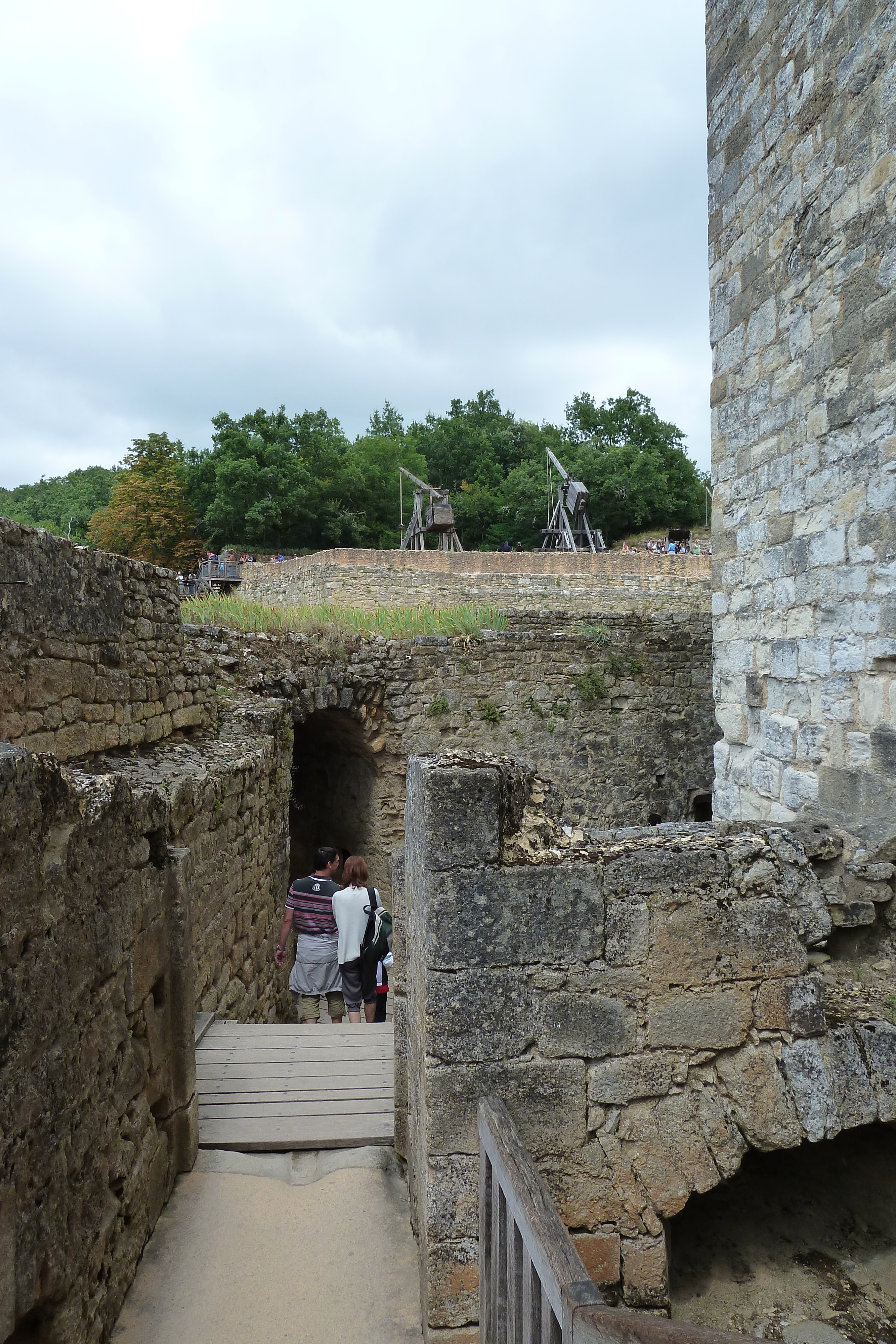 รูปถ่าย ฝรั่งเศส(France) ปราสาทกัสแตลโน(Castelnaud castle) 2010-08 8