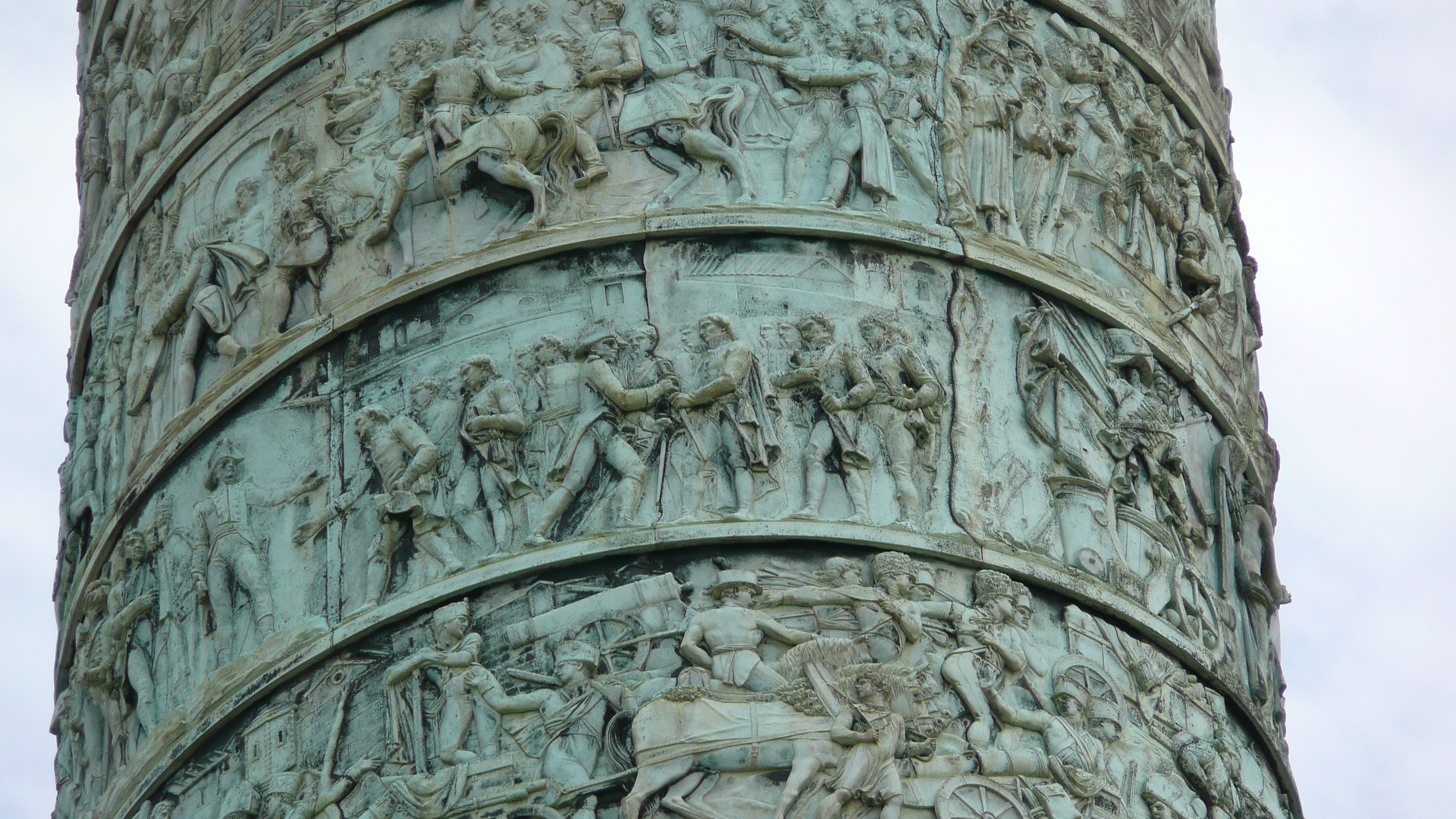 รูปถ่าย ฝรั่งเศส(France) ปารีส(Paris) จัตุรัสว็องโดม(Place Vendome) เสาว็องโดม(Colonne de Vendome) 2007-07 11