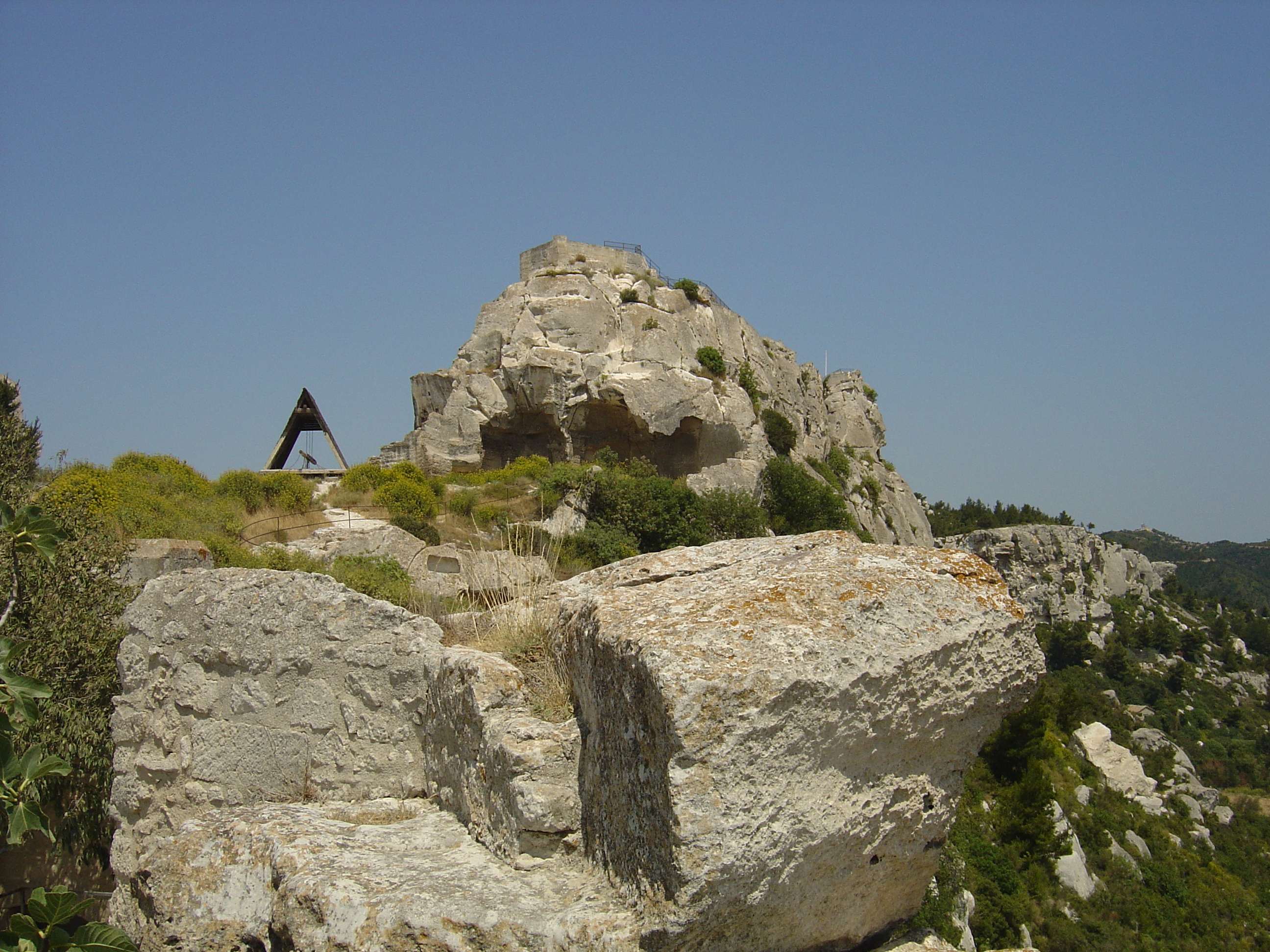 รูปถ่าย ฝรั่งเศส(France) เลส์โบเดอโพรว็องซ์(Baux de Provence) 2004-08 67