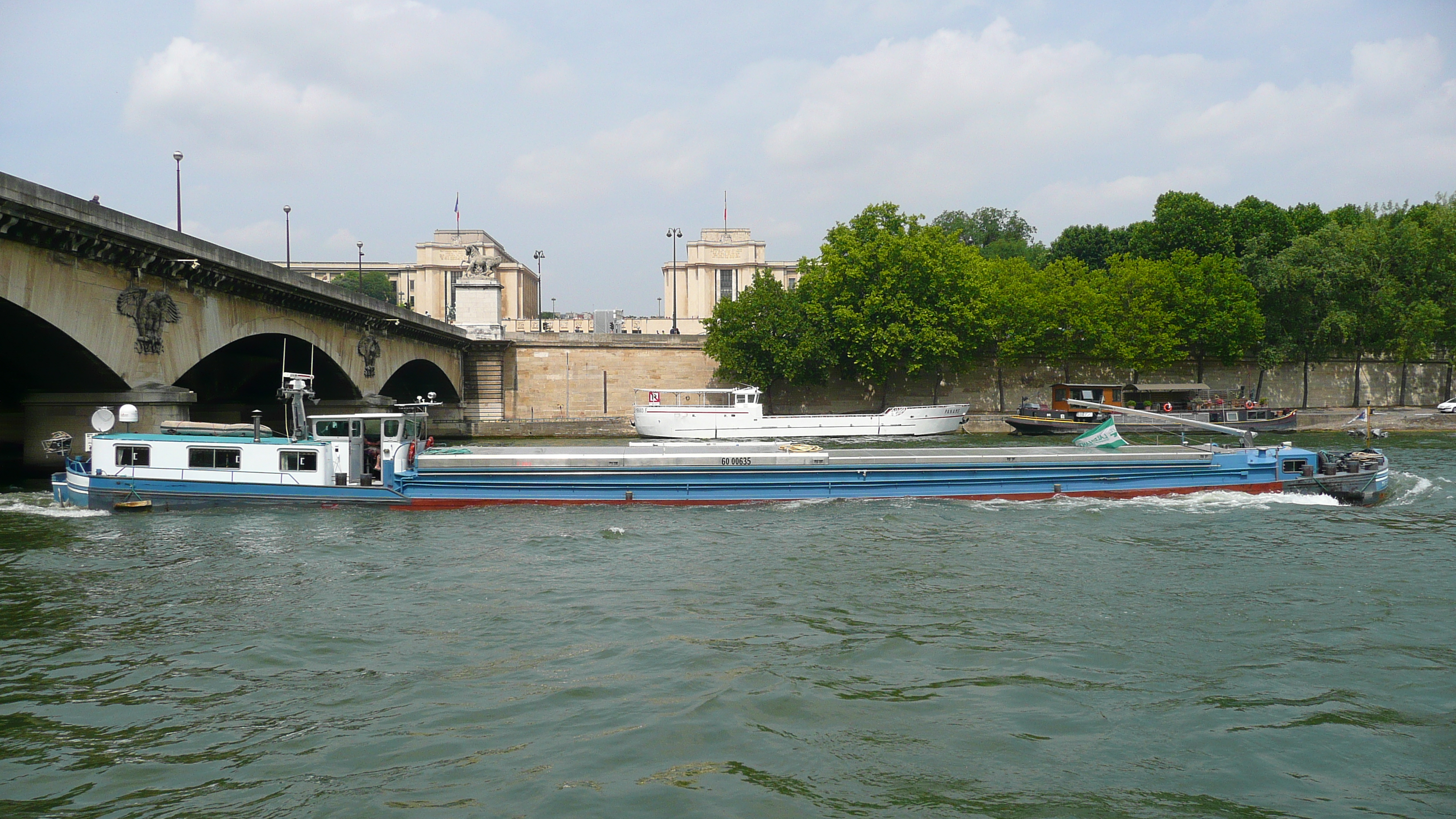 รูปถ่าย ฝรั่งเศส(France) ปารีส(Paris) เรือบรรทุกชมเมือง(Peniches Parisiennes) 2007-06 26