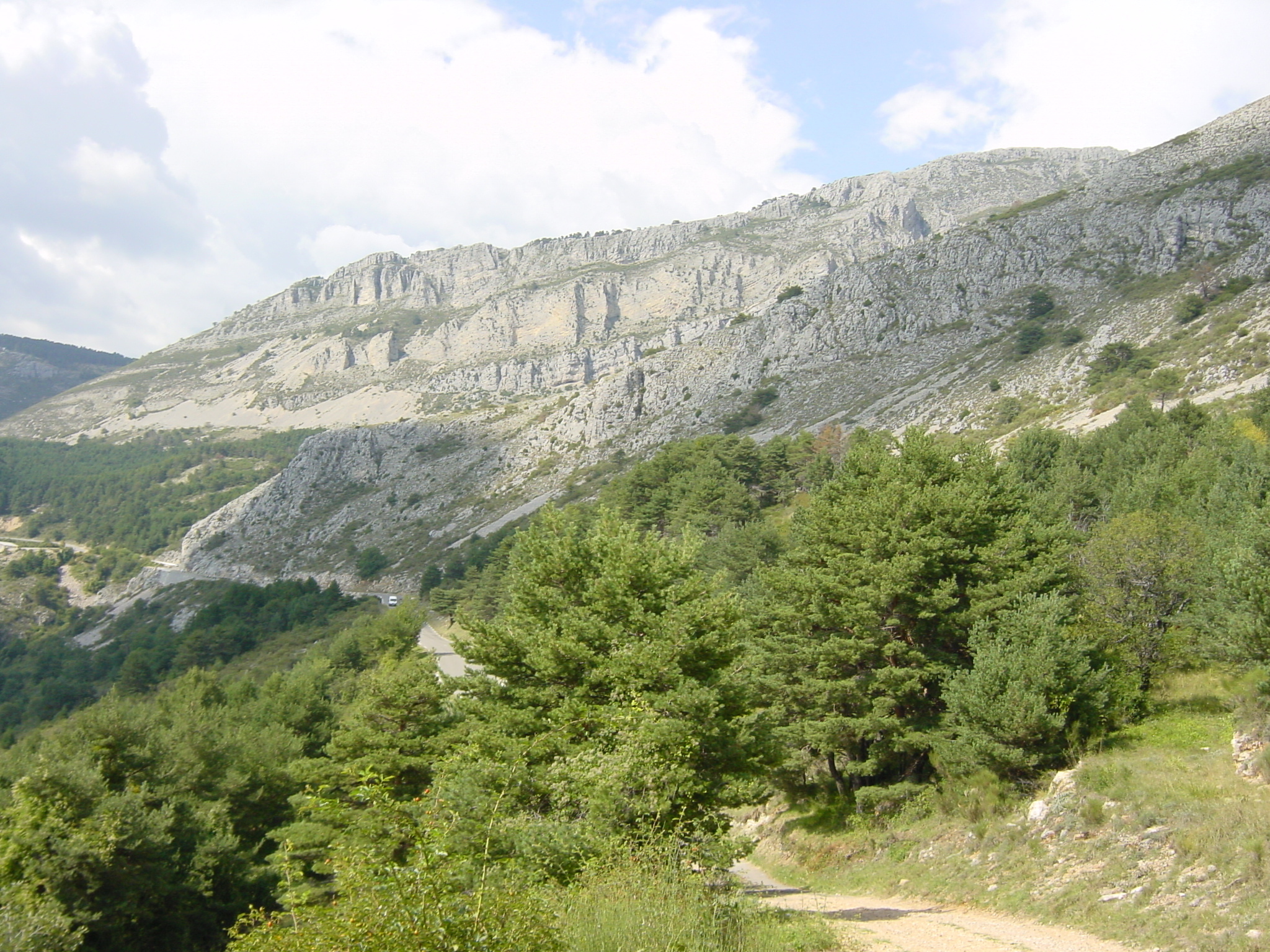 รูปถ่าย ฝรั่งเศส(France) หุบผาชันแวร์ดง(Gorges du Verdon) 2002-09 2