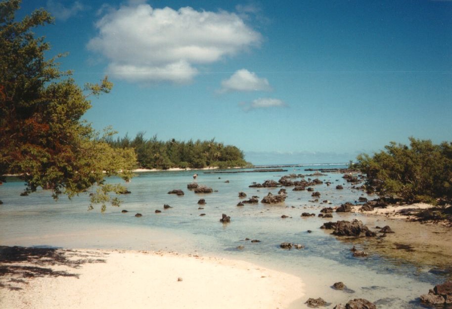 รูปถ่าย เฟรนช์โพลี่นีเซีย(Polynesia) มูเรีย(Moorea) 1993-04 25