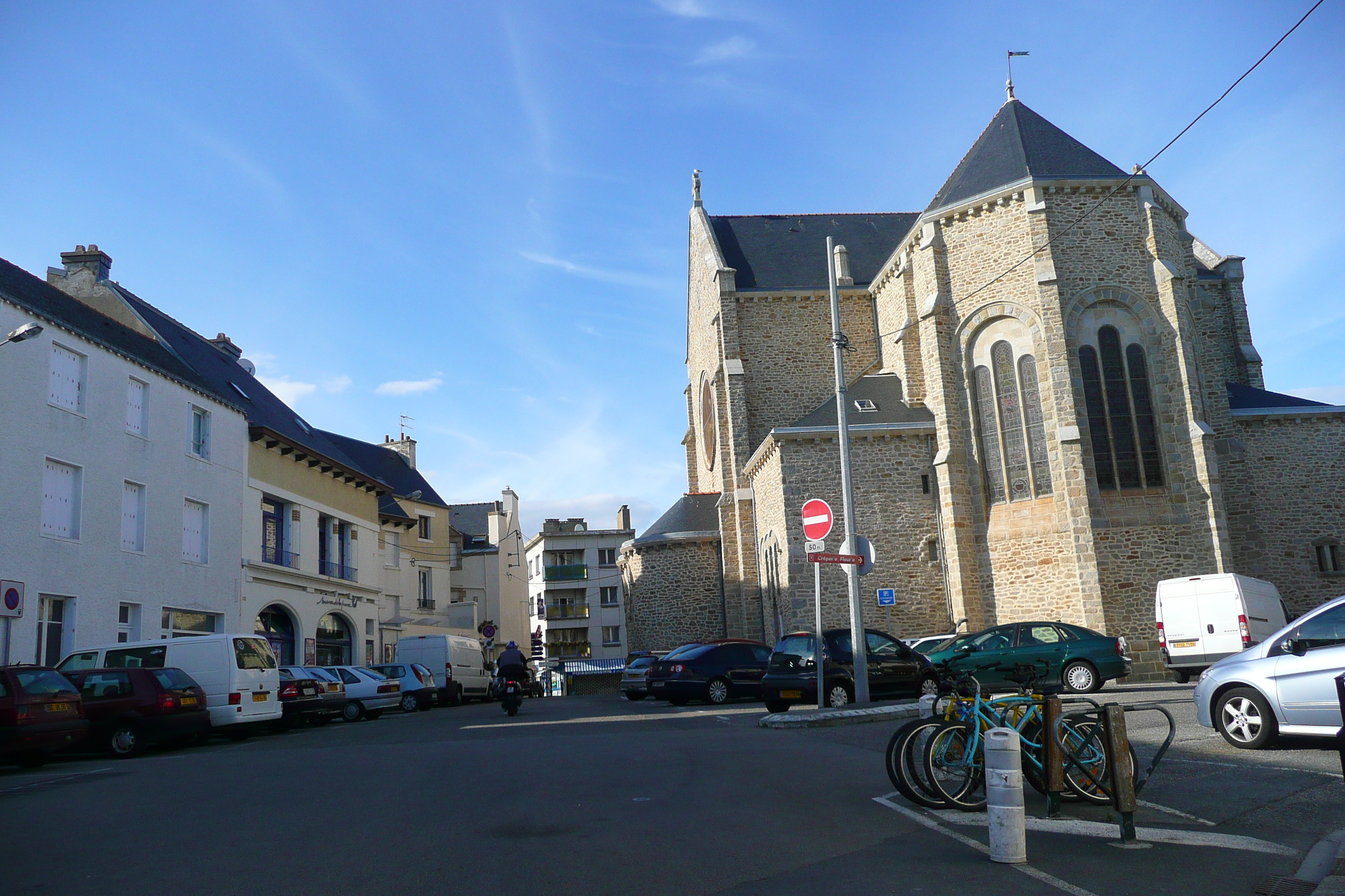 รูปถ่าย ฝรั่งเศส(France) คาบสมุทรกีเบอรง(Quiberon peninsula) กีเบอรง(Quiberon) 2008-07 1