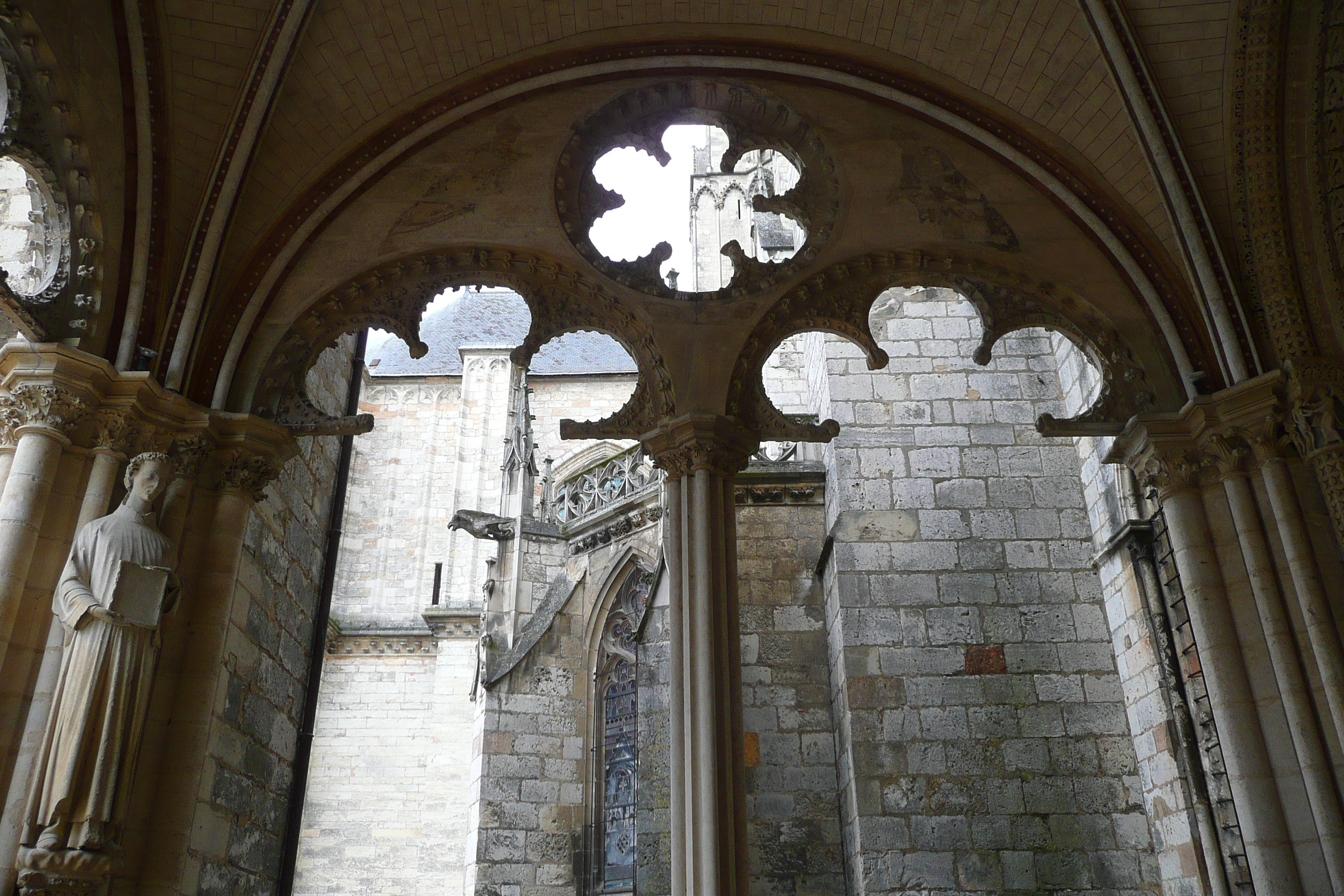 รูปถ่าย ฝรั่งเศส(France) บูร์ฌ(Bourges) มหาวิหารบูร์ฌ(Bourges Cathedral) 2008-04 44