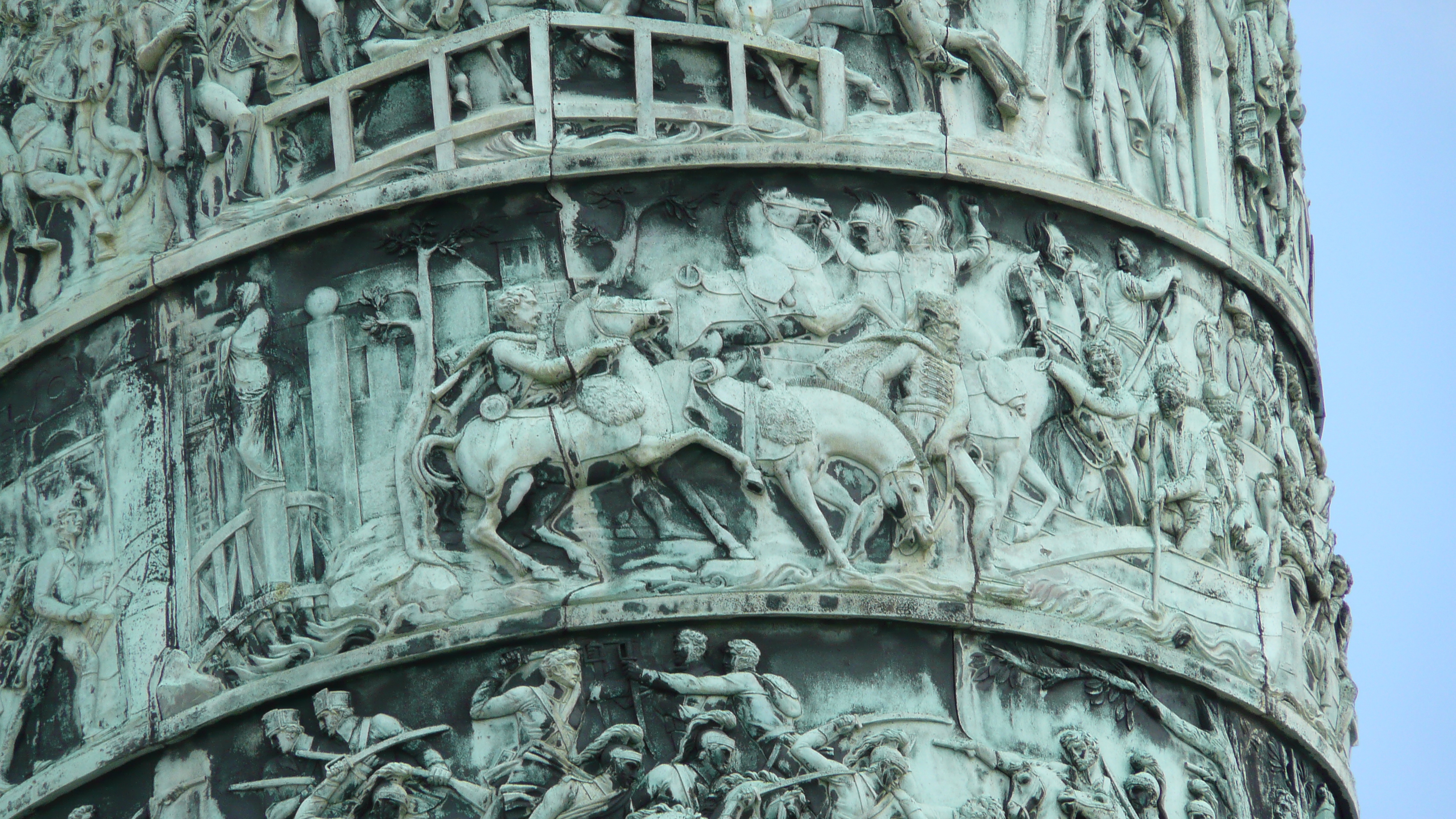 รูปถ่าย ฝรั่งเศส(France) ปารีส(Paris) จัตุรัสว็องโดม(Place Vendome) เสาว็องโดม(Colonne de Vendome) 2007-07 1