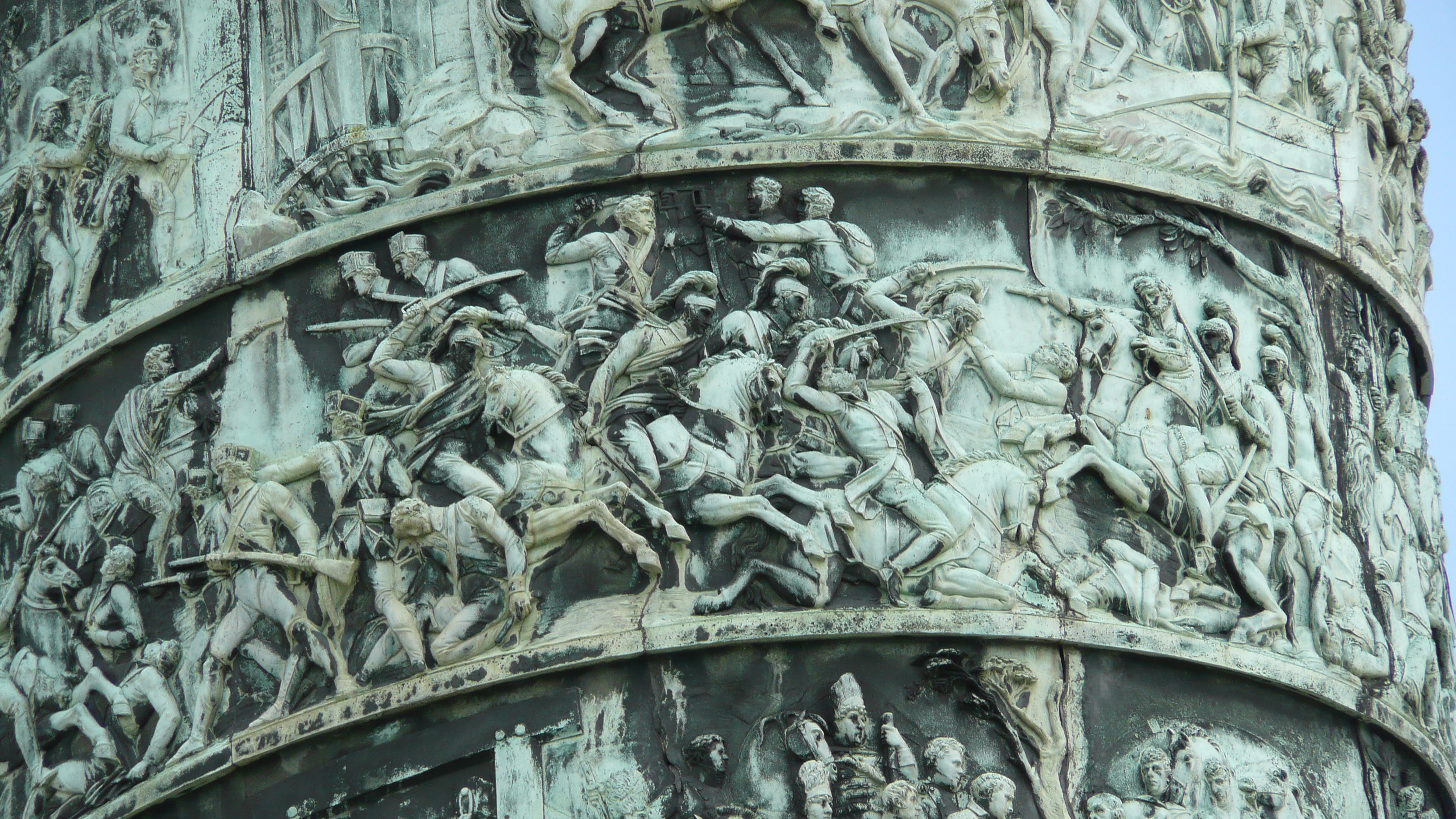 รูปถ่าย ฝรั่งเศส(France) ปารีส(Paris) จัตุรัสว็องโดม(Place Vendome) เสาว็องโดม(Colonne de Vendome) 2007-07 2