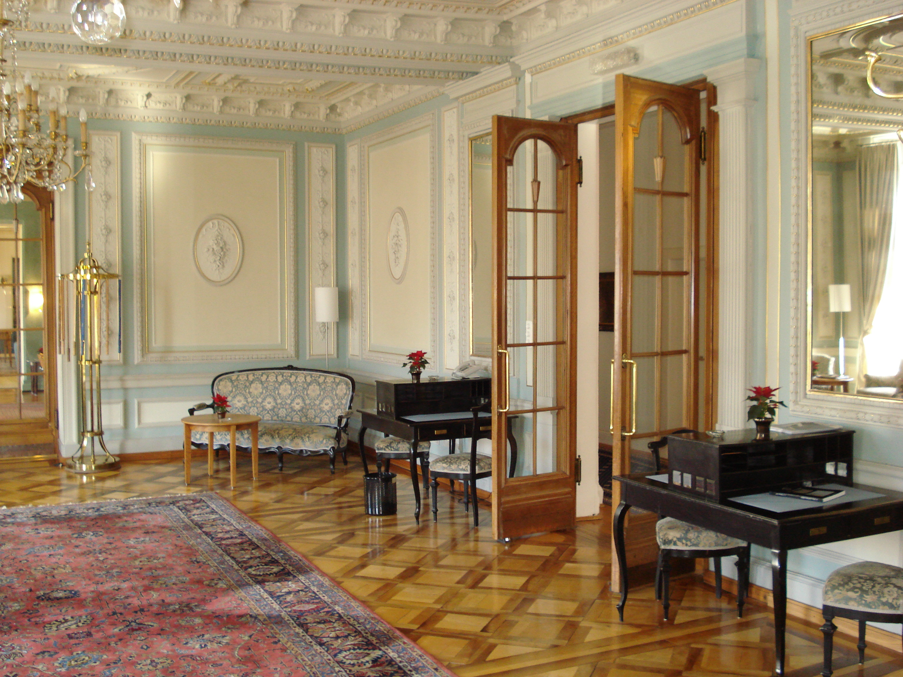 รูปถ่าย สวิสเซอร์แลนด์(Switzerland) ปองเทรซีน่า(Pontresina) โรงแรมแกรนด์โครเนนโฮฟ(Grand Hotel Kronenhof) 2007-01 16