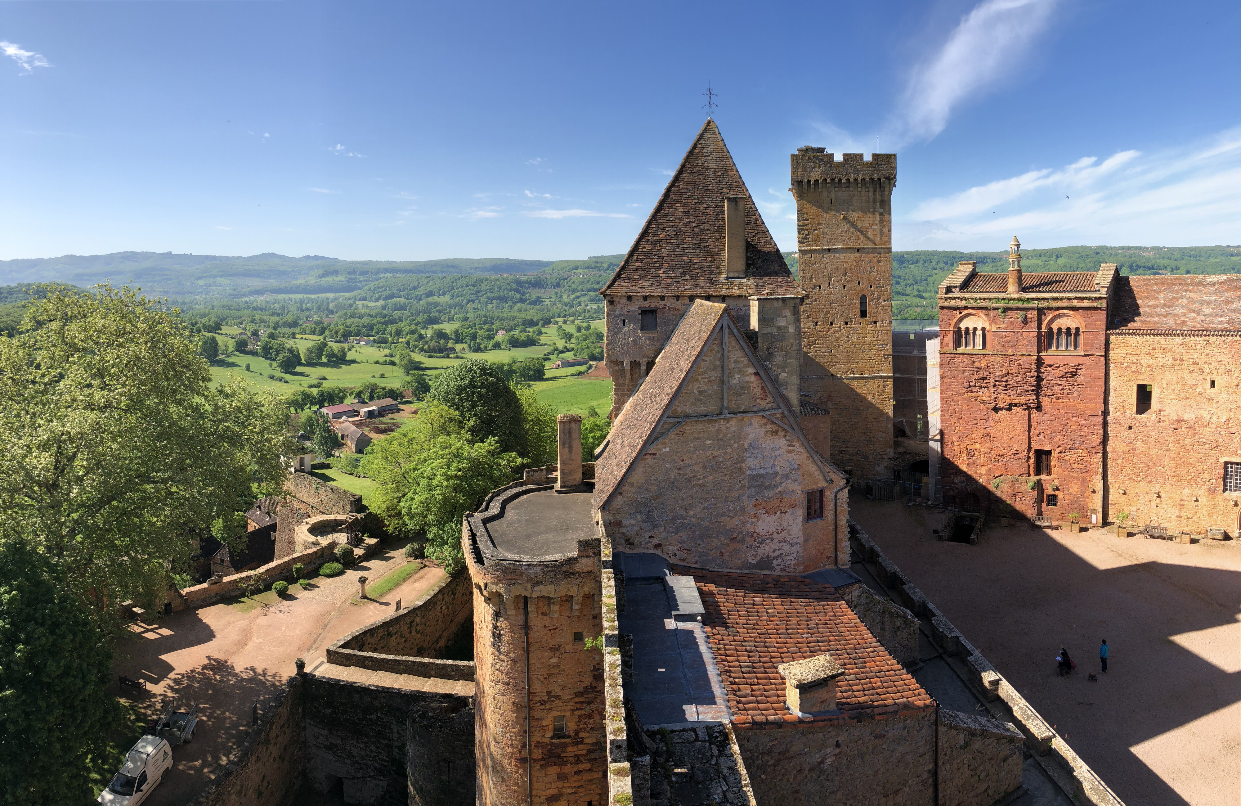 รูปถ่าย ฝรั่งเศส(France) ปราสาทกัสแตลโนเบรอเตอนู(Castelnau Bretenoux Castle) 2018-04 111