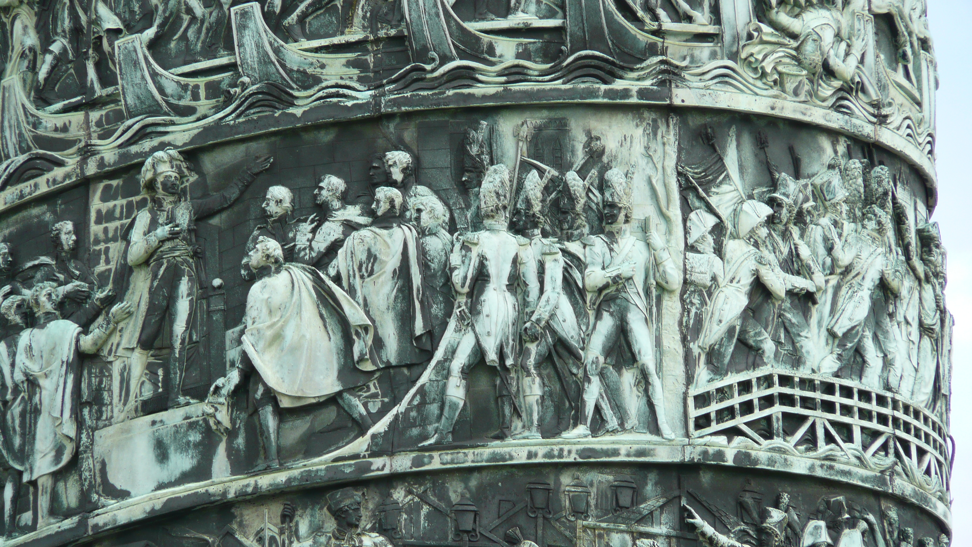 รูปถ่าย ฝรั่งเศส(France) ปารีส(Paris) จัตุรัสว็องโดม(Place Vendome) เสาว็องโดม(Colonne de Vendome) 2007-07 9