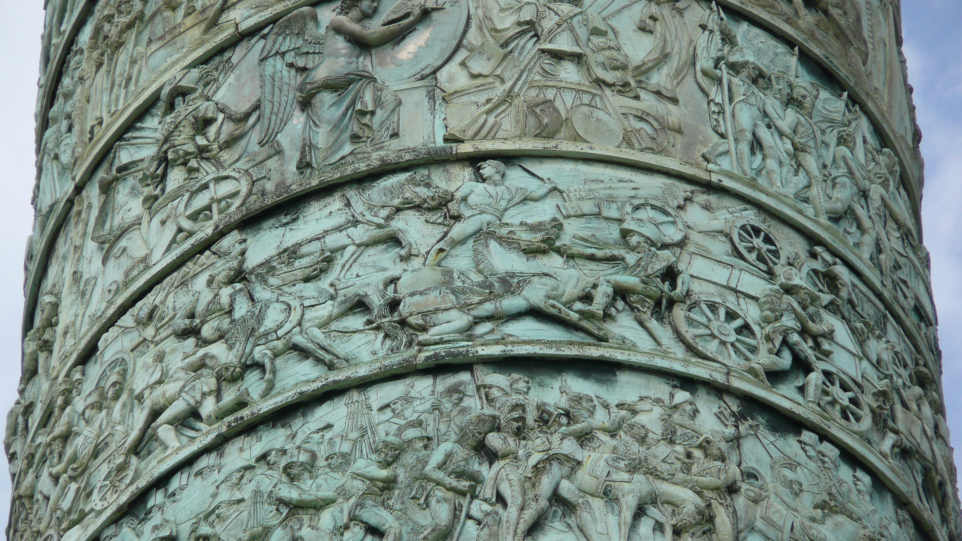 รูปถ่าย ฝรั่งเศส(France) ปารีส(Paris) จัตุรัสว็องโดม(Place Vendome) เสาว็องโดม(Colonne de Vendome) 2007-07 16