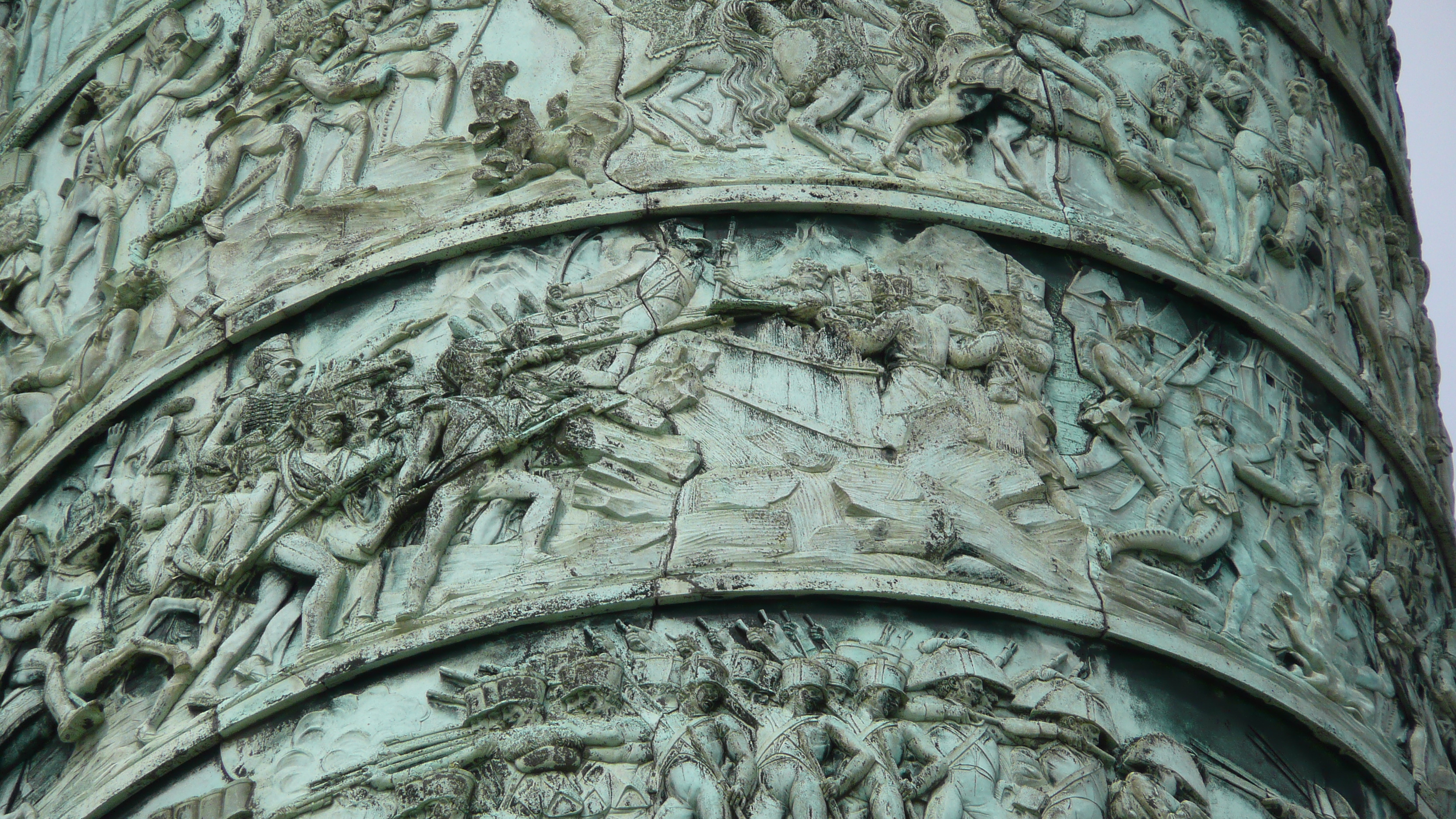 รูปถ่าย ฝรั่งเศส(France) ปารีส(Paris) จัตุรัสว็องโดม(Place Vendome) เสาว็องโดม(Colonne de Vendome) 2007-07 19