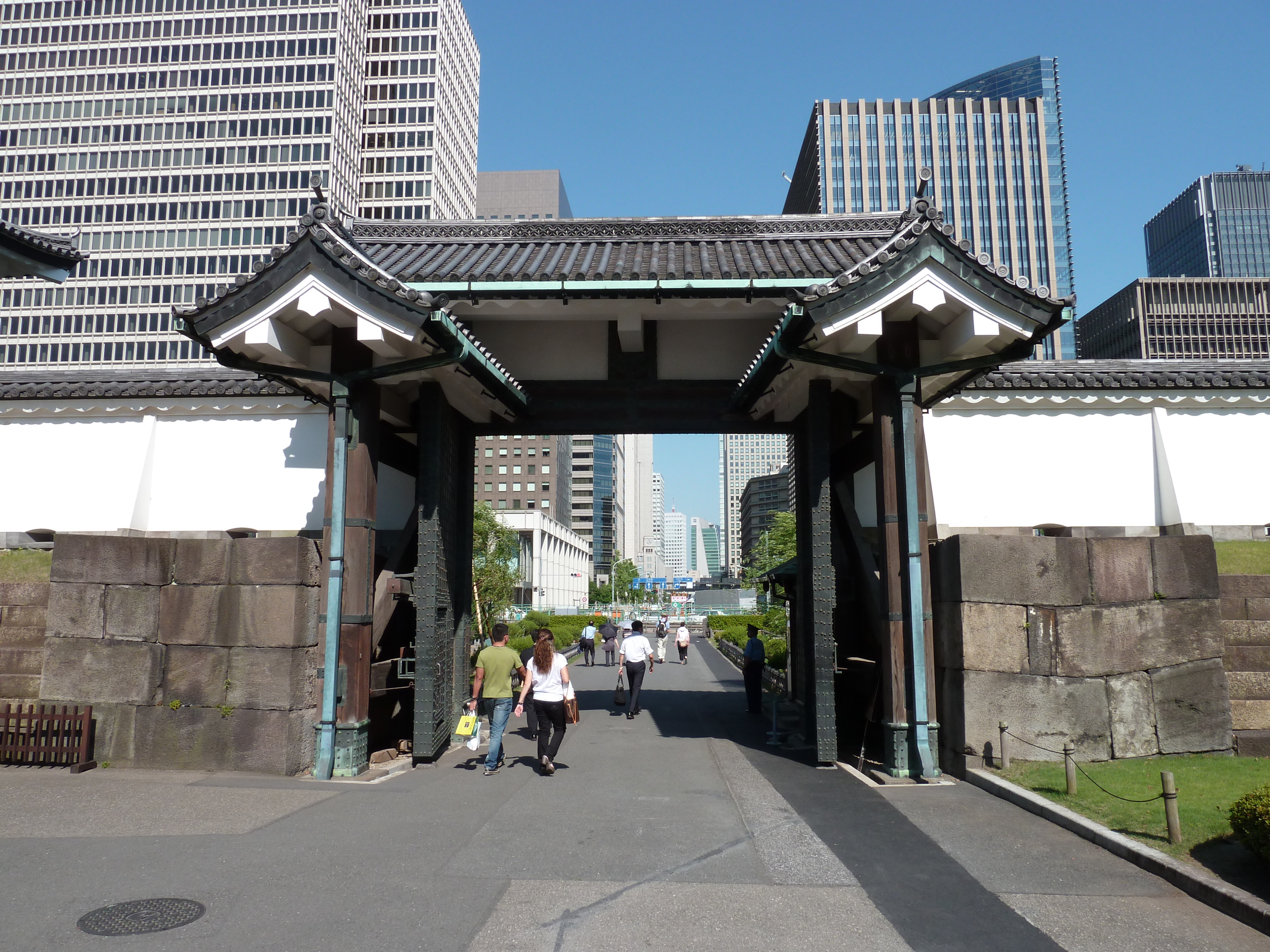 รูปถ่าย ญี่ปุ่น(Japan) โตเกียว(Tokyo) พระราชวังหลวง(Imperial Palace) 2010-06 11
