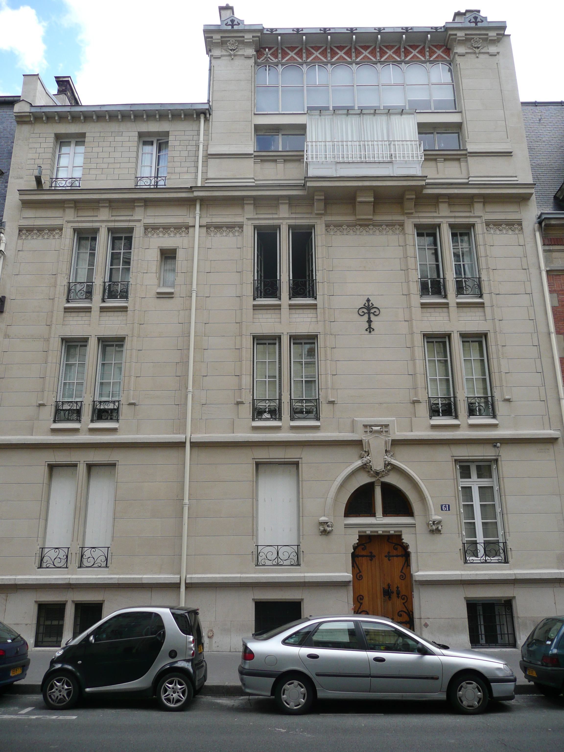 รูปถ่าย ฝรั่งเศส(France) ปารีส(Paris) ถนนอ็องแปร์(Rue Ampere) 2007-06 50