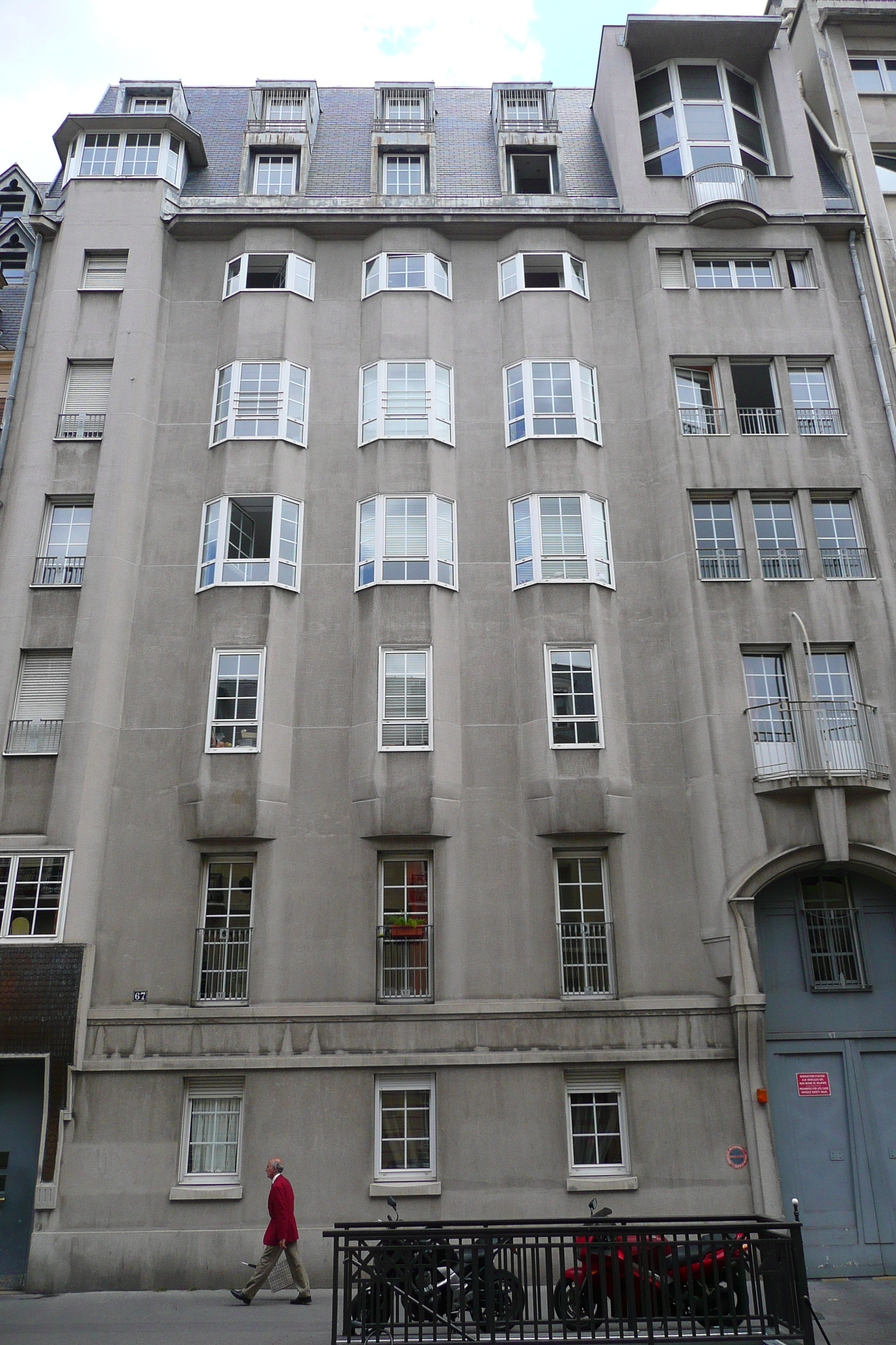 รูปถ่าย ฝรั่งเศส(France) ปารีส(Paris) ถนนอ็องแปร์(Rue Ampere) 2007-06 9