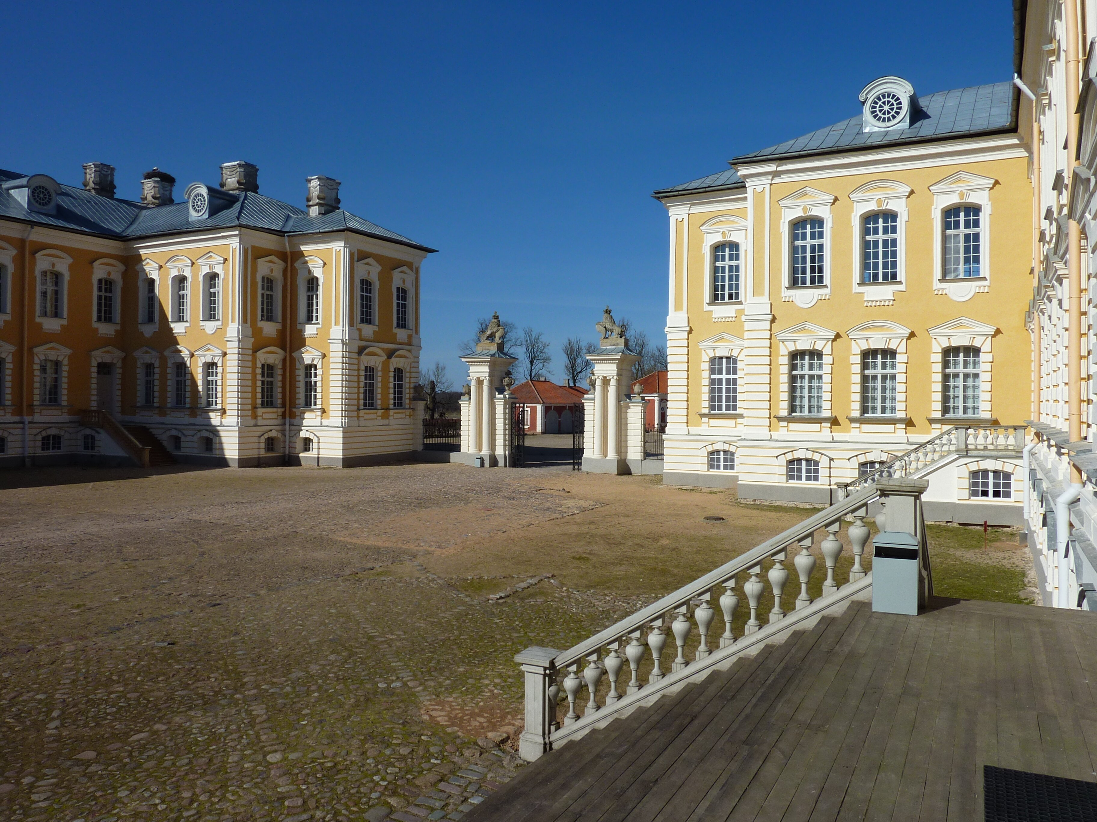 รูปถ่าย ลัตเวีย(Latvia) พระราชวังรุนดาเล(Rundale Palace) 2009-04 136