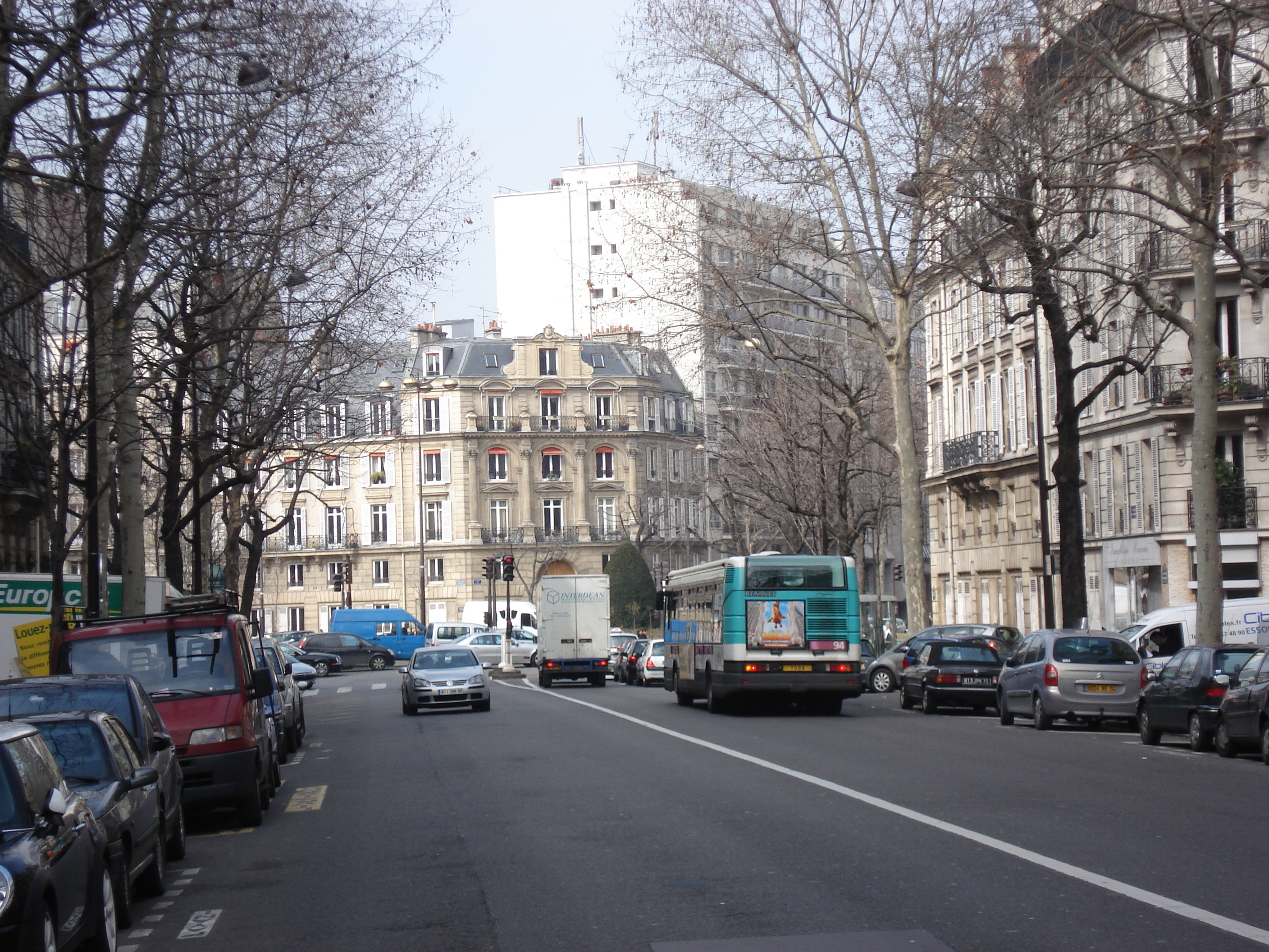รูปถ่าย ฝรั่งเศส(France) ปารีส(Paris) บูเลอวาร์ด  มาเลแอร์บ(Boulevard Malesherbes) 2006-03 12