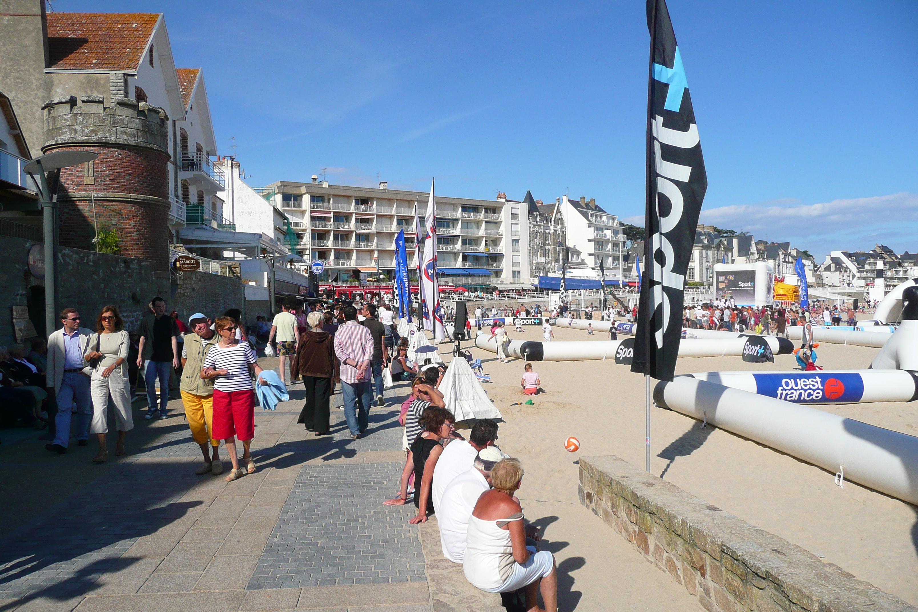 รูปถ่าย ฝรั่งเศส(France) คาบสมุทรกีเบอรง(Quiberon peninsula) กีเบอรง(Quiberon) 2008-07 57