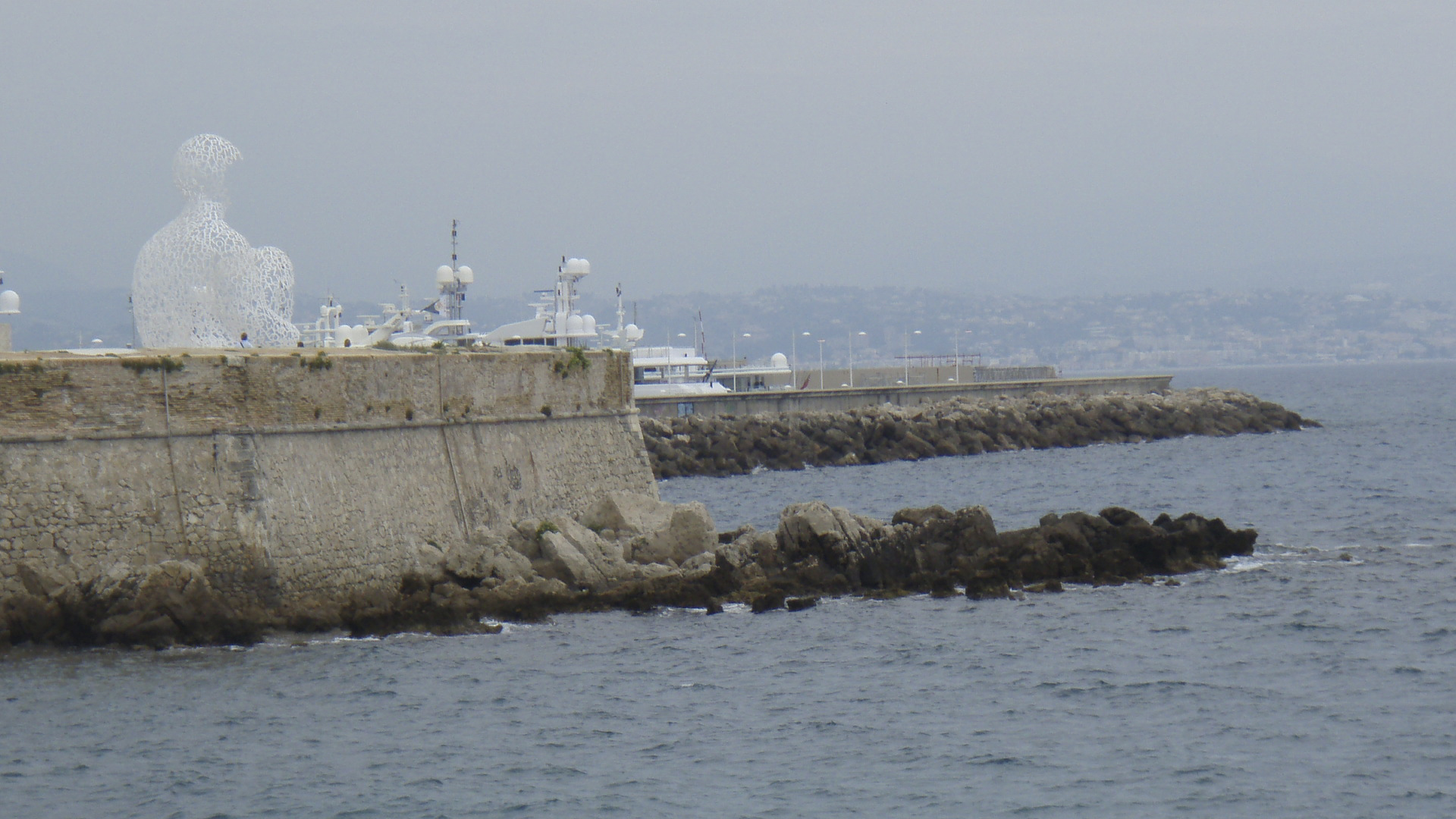 รูปถ่าย ฝรั่งเศส(France) อองทีป(Antibes) หาดลากราแว็ต(Plage de la Gravette) 2007-08 23
