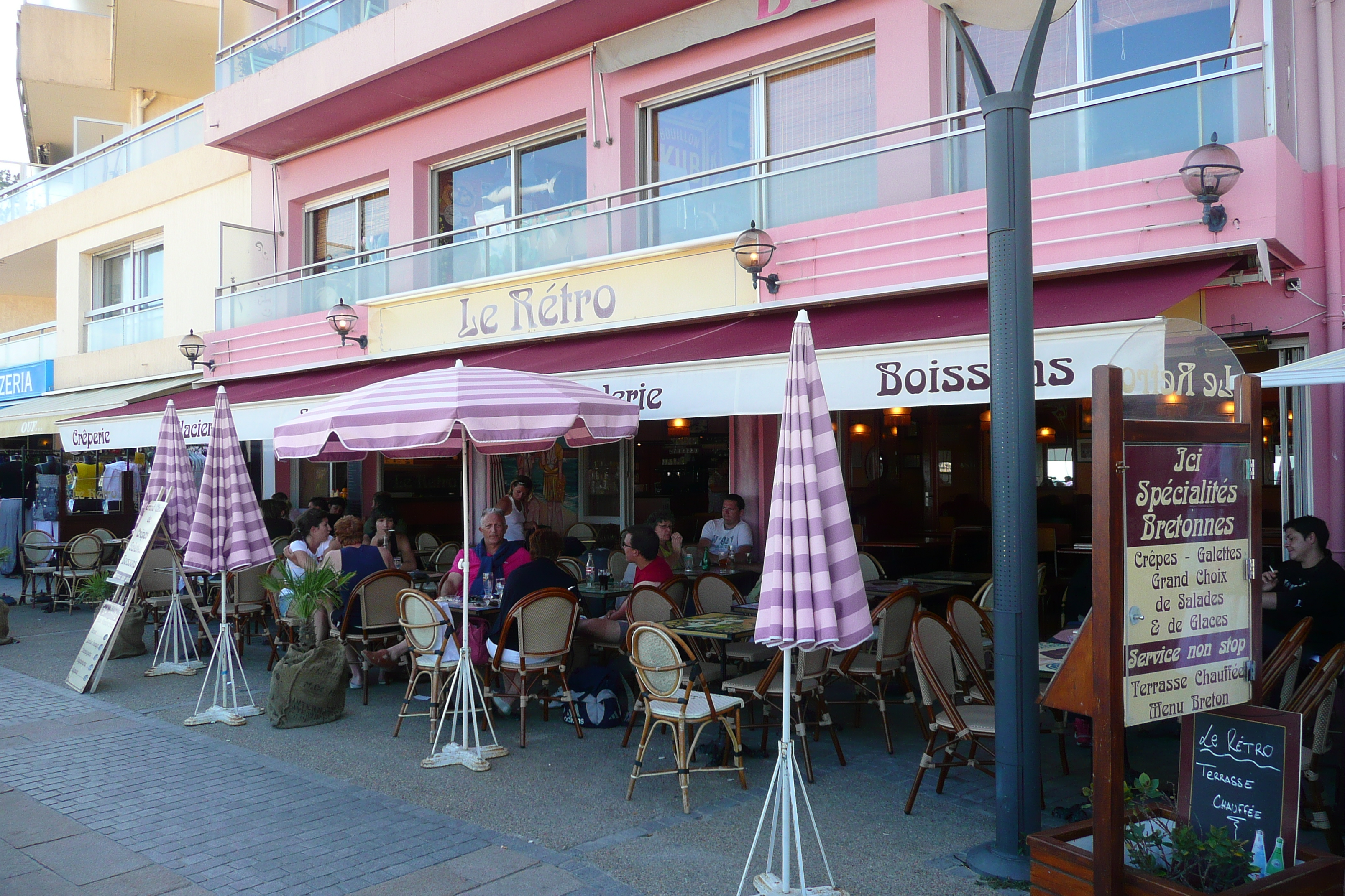 รูปถ่าย ฝรั่งเศส(France) คาบสมุทรกีเบอรง(Quiberon peninsula) กีเบอรง(Quiberon) 2008-07 28