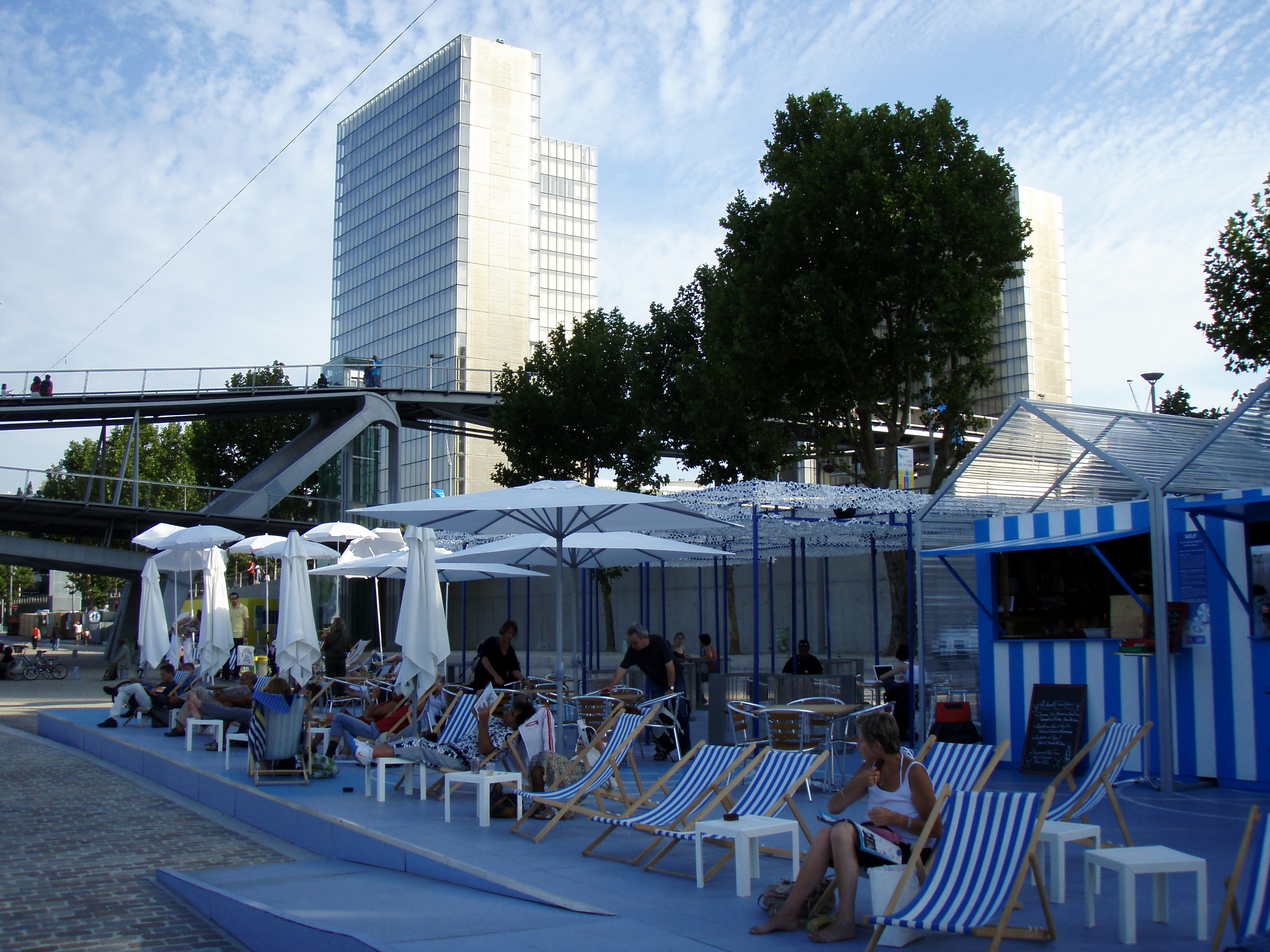รูปถ่าย ฝรั่งเศส(France) ปารีส(Paris) ปารีสพลาจ แบร์ซี(Paris Plage Bercy) 2007-08 29