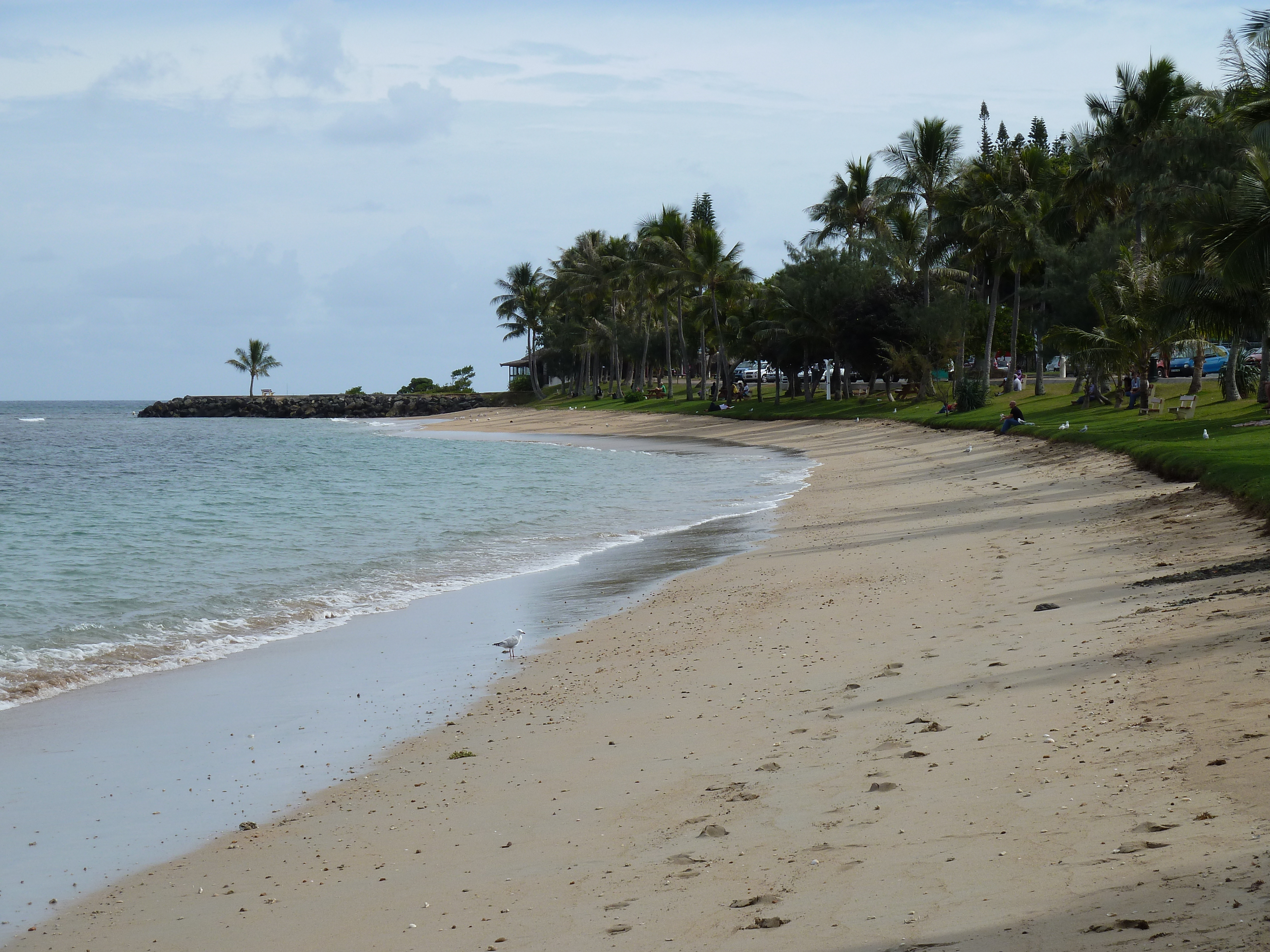รูปถ่าย นิวแคลิโดเนีย(New Caledonia) นูเมอา(Noumea) อ่าวอ็องส์วาตา(Anse Vata) 2010-05 25