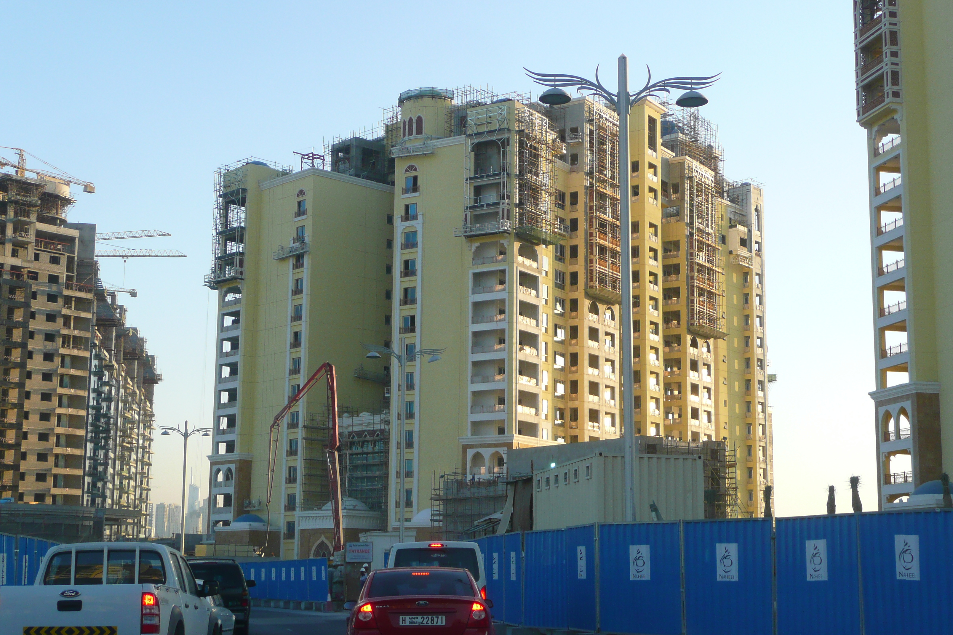 รูปถ่าย สหรัฐอาหรับเอมิเรตส์(United Arab Emirates) ดูไบ(Dubai) ปาล์มจุมัยเราะห์(Palm Jumeirah) 2009-01 14