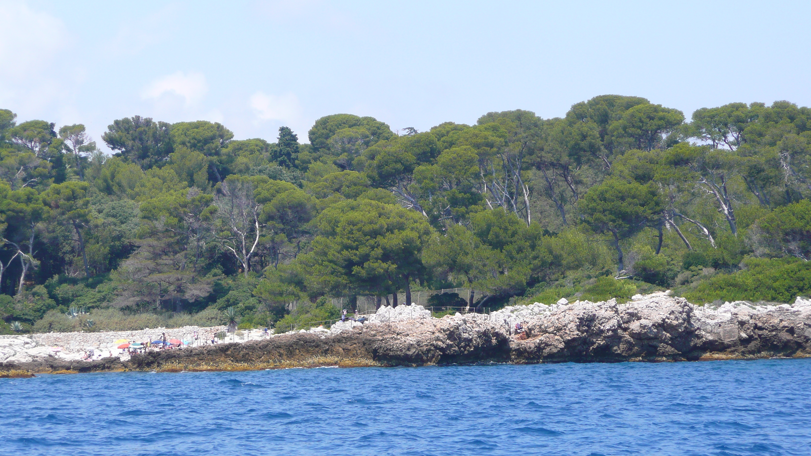 รูปถ่าย ฝรั่งเศส(France) แหลมอ็องตีบ(Cap d'Antibes) อ่าวลาการูป(Anse de la garoupe) 2007-07 23
