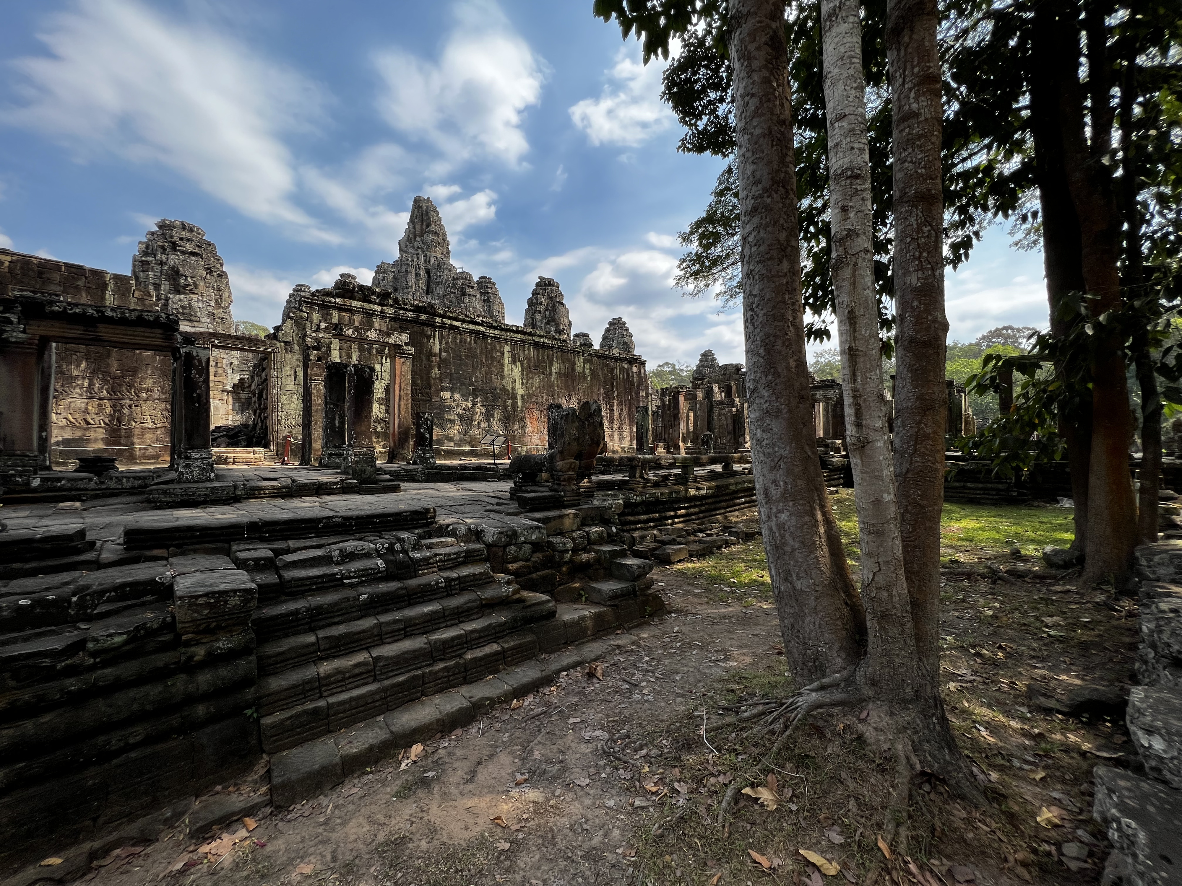 รูปถ่าย กัมพูชา(Cambodia) เสียมราฐ(Siem Reap) ปราสาทบายน(Bayon) 2023-01 41
