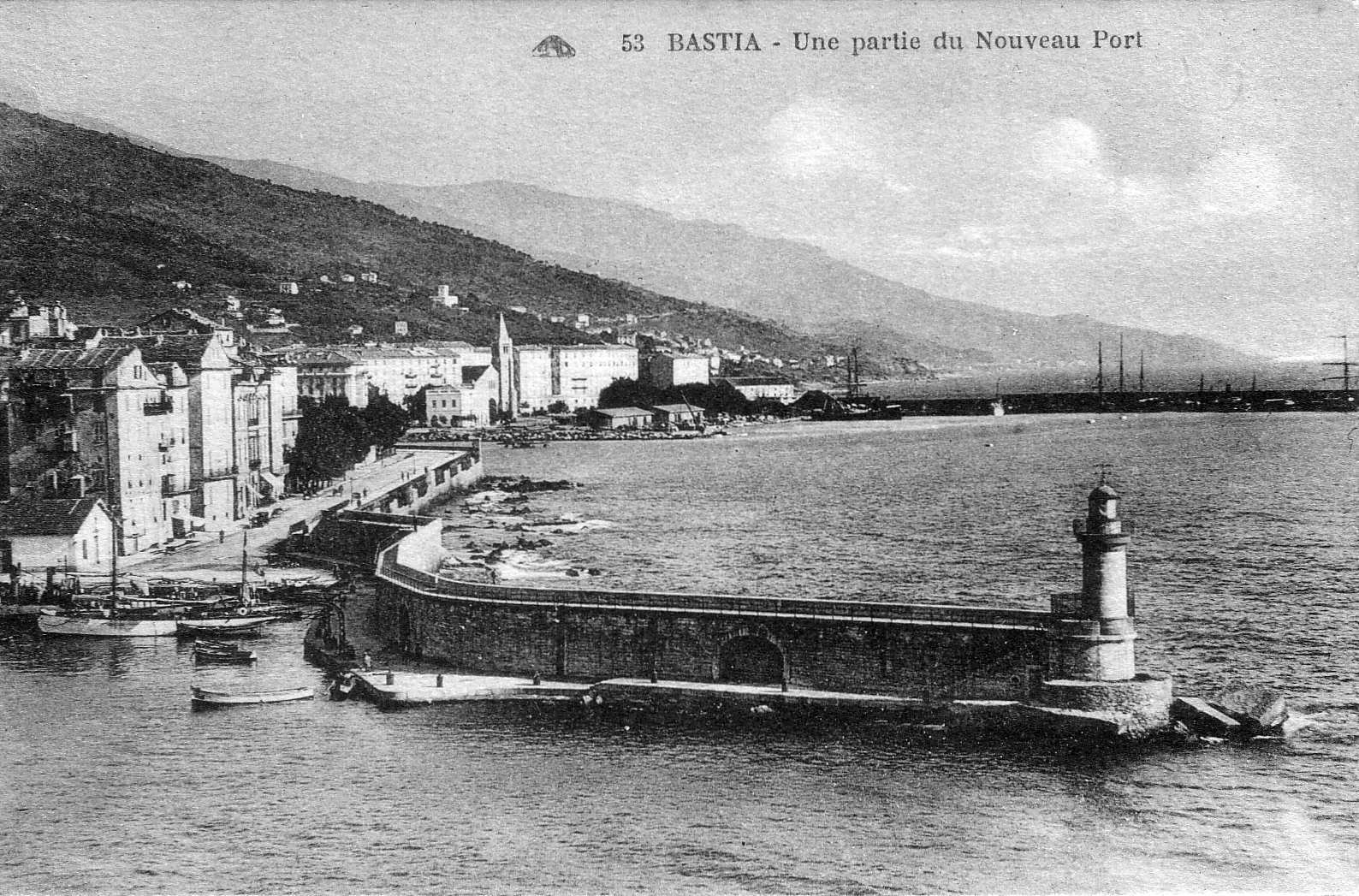 รูปถ่าย ฝรั่งเศส(France) คอร์สิคา(Corsica) โปสการ์ดเก่า(Old Postcards) บาสเทีย(Bastia) 1900-01 134
