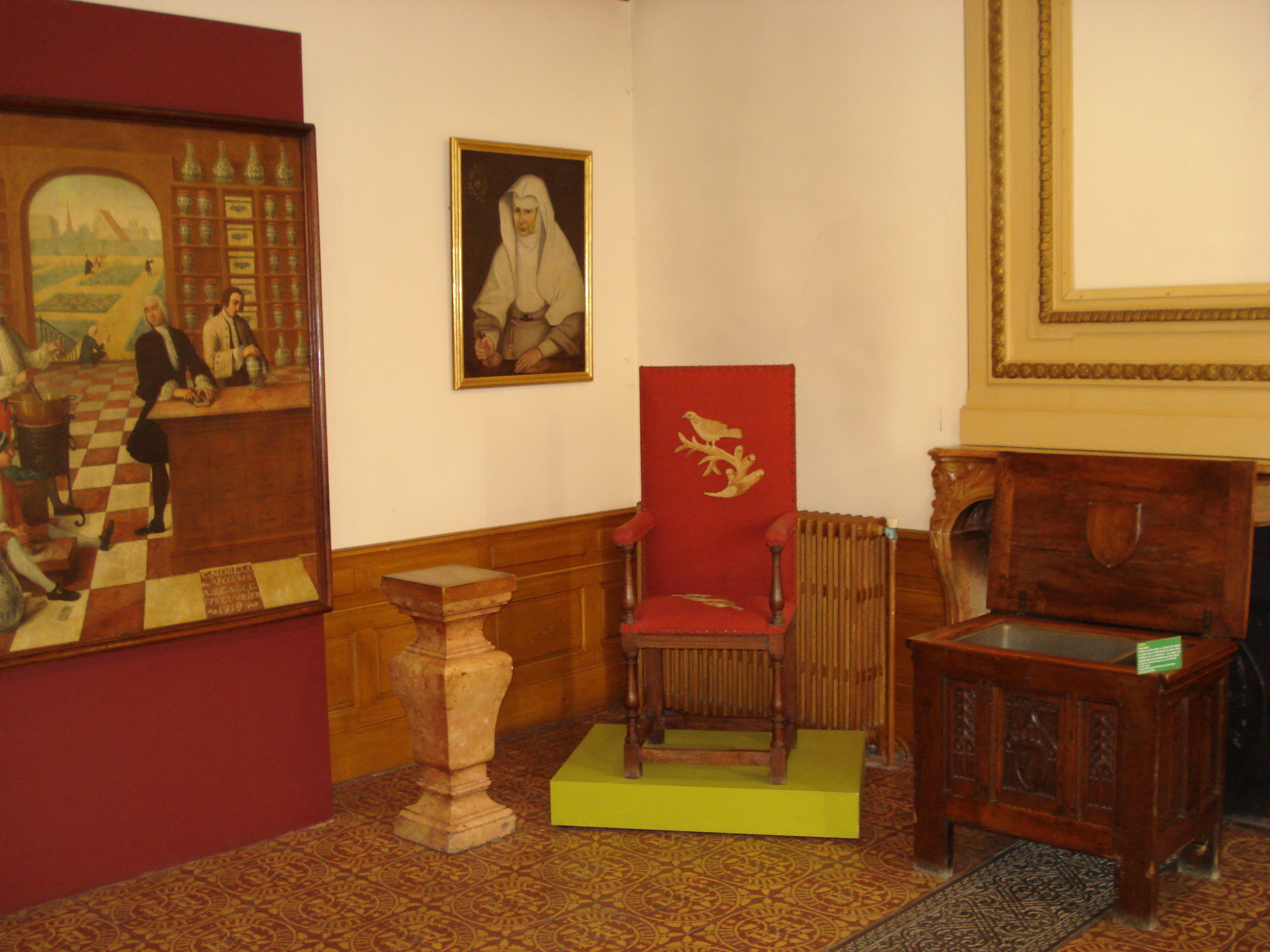 รูปถ่าย ฝรั่งเศส(France) โบนเนอ(Beaune) โรงพยาบาลเก่าโบน (ออสปิสเดอโบน)(Hospices de Beaune) 2007-01 64
