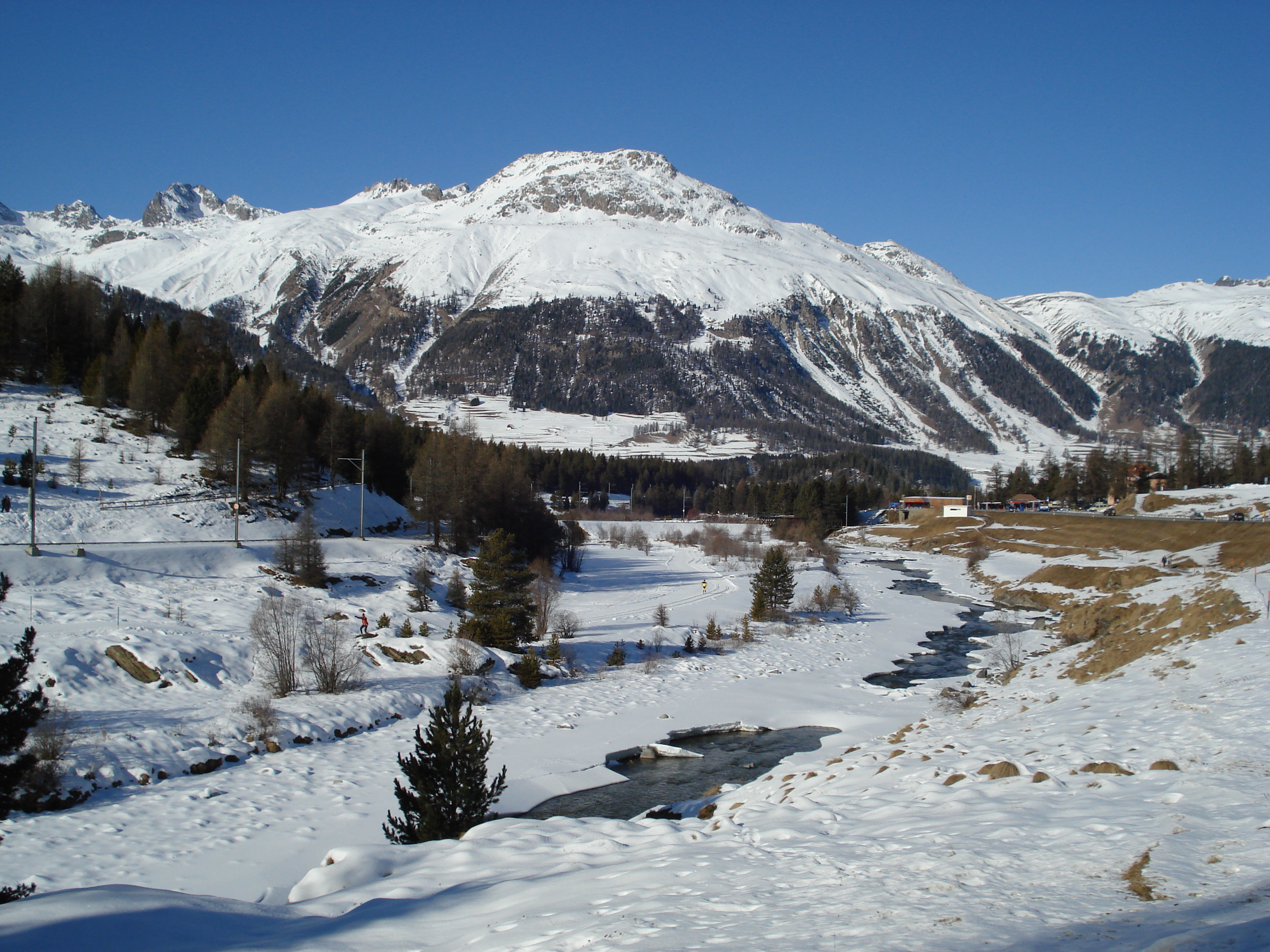 รูปถ่าย สวิสเซอร์แลนด์(Switzerland) ปองเทรซีน่า(Pontresina) 2007-01 13
