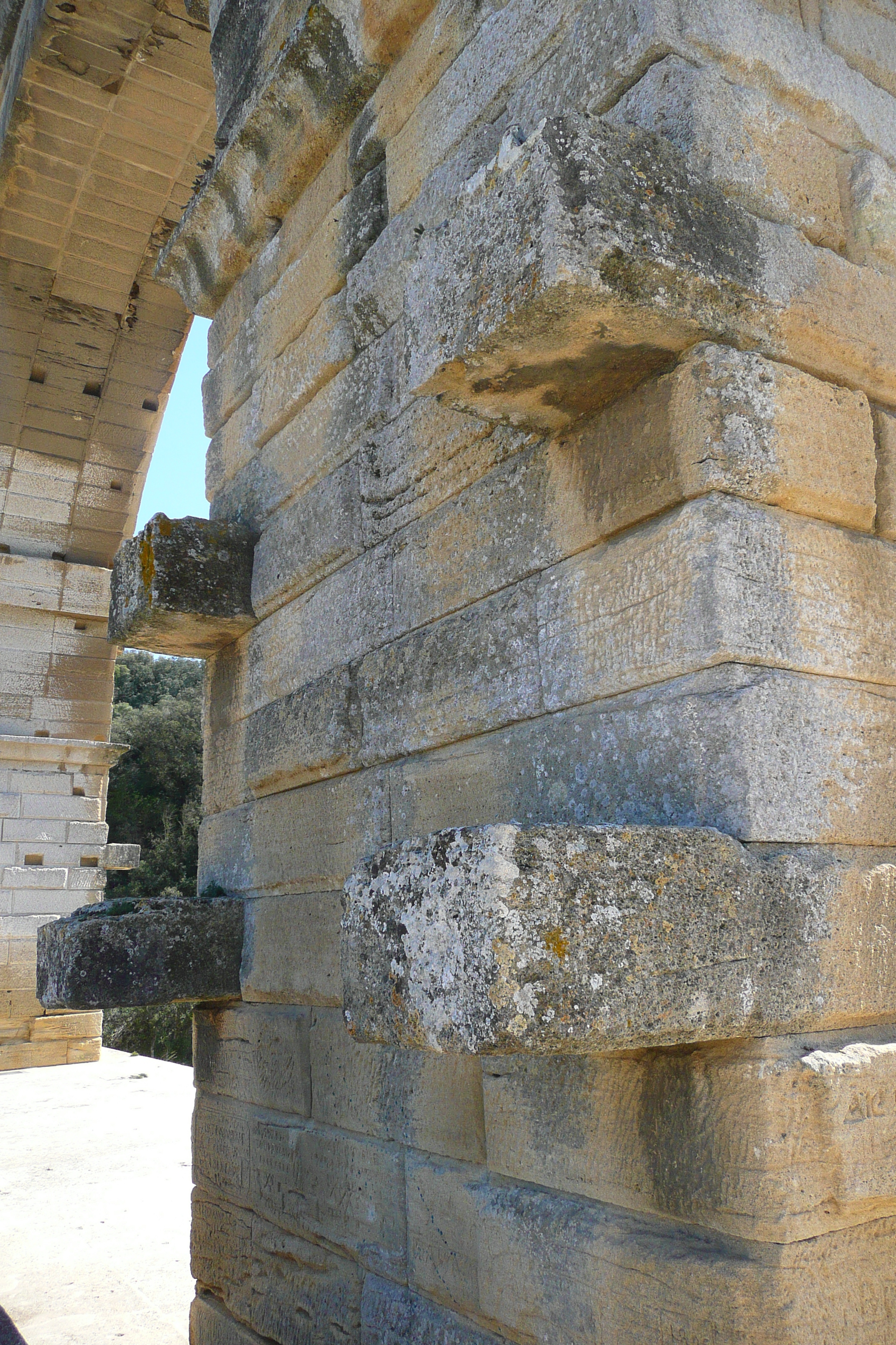 รูปถ่าย ฝรั่งเศส(France) สะพานปงดูการ์(Pont du Gard) 2008-04 43