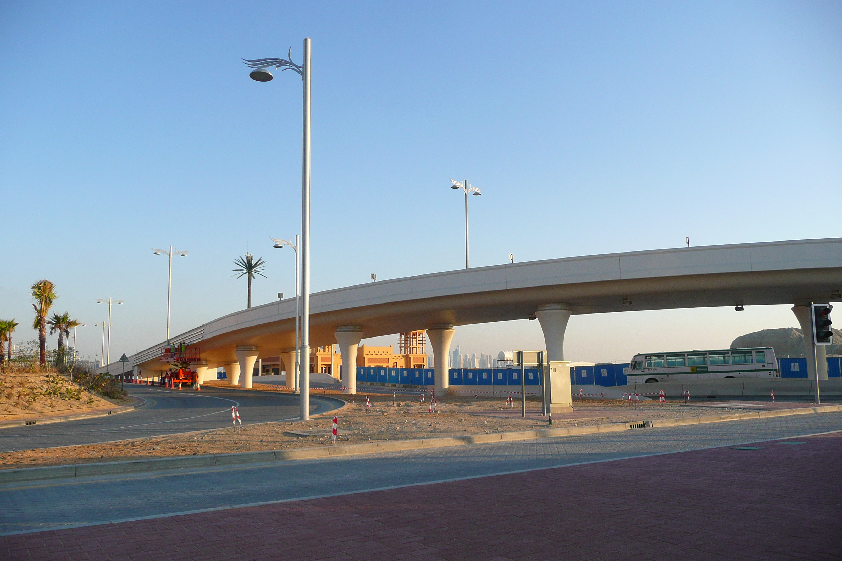 รูปถ่าย สหรัฐอาหรับเอมิเรตส์(United Arab Emirates) ดูไบ(Dubai) ปาล์มจุมัยเราะห์(Palm Jumeirah) 2009-01 56