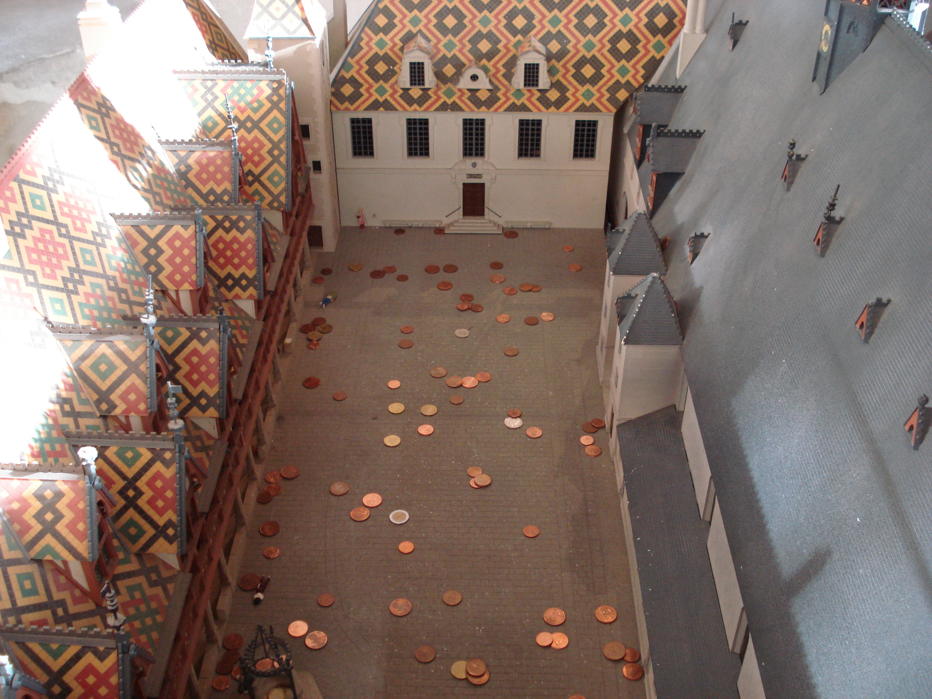 รูปถ่าย ฝรั่งเศส(France) โบนเนอ(Beaune) โรงพยาบาลเก่าโบน (ออสปิสเดอโบน)(Hospices de Beaune) 2007-01 52