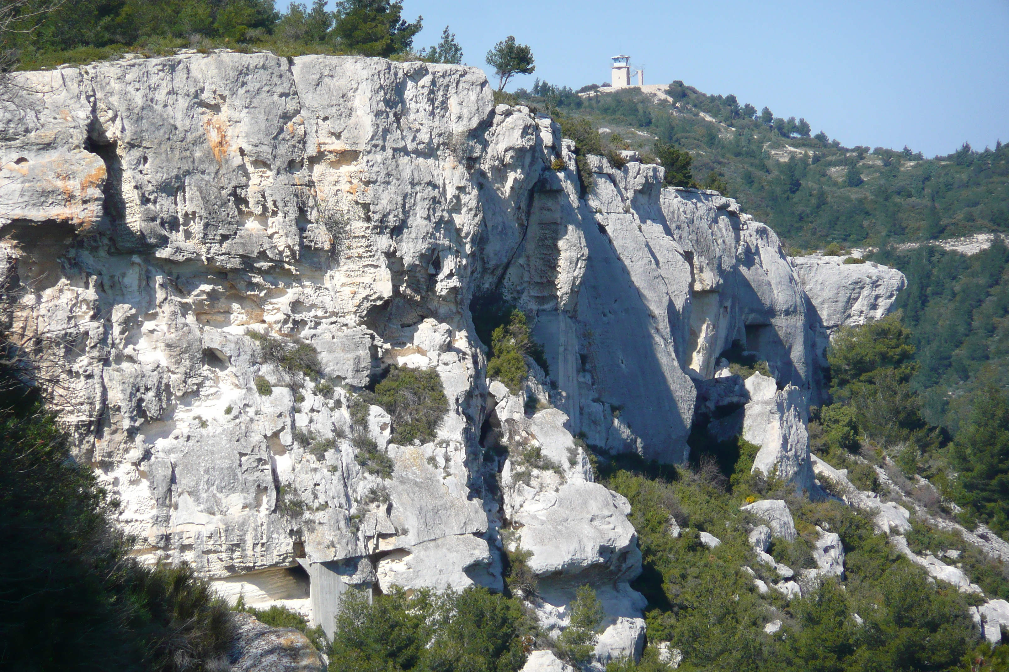 รูปถ่าย ฝรั่งเศส(France) เลส์โบเดอโพรว็องซ์(Baux de Provence) ปราสาทโบเดอโพรว็องส์(Baux de Provence Castle) 2008-04 110