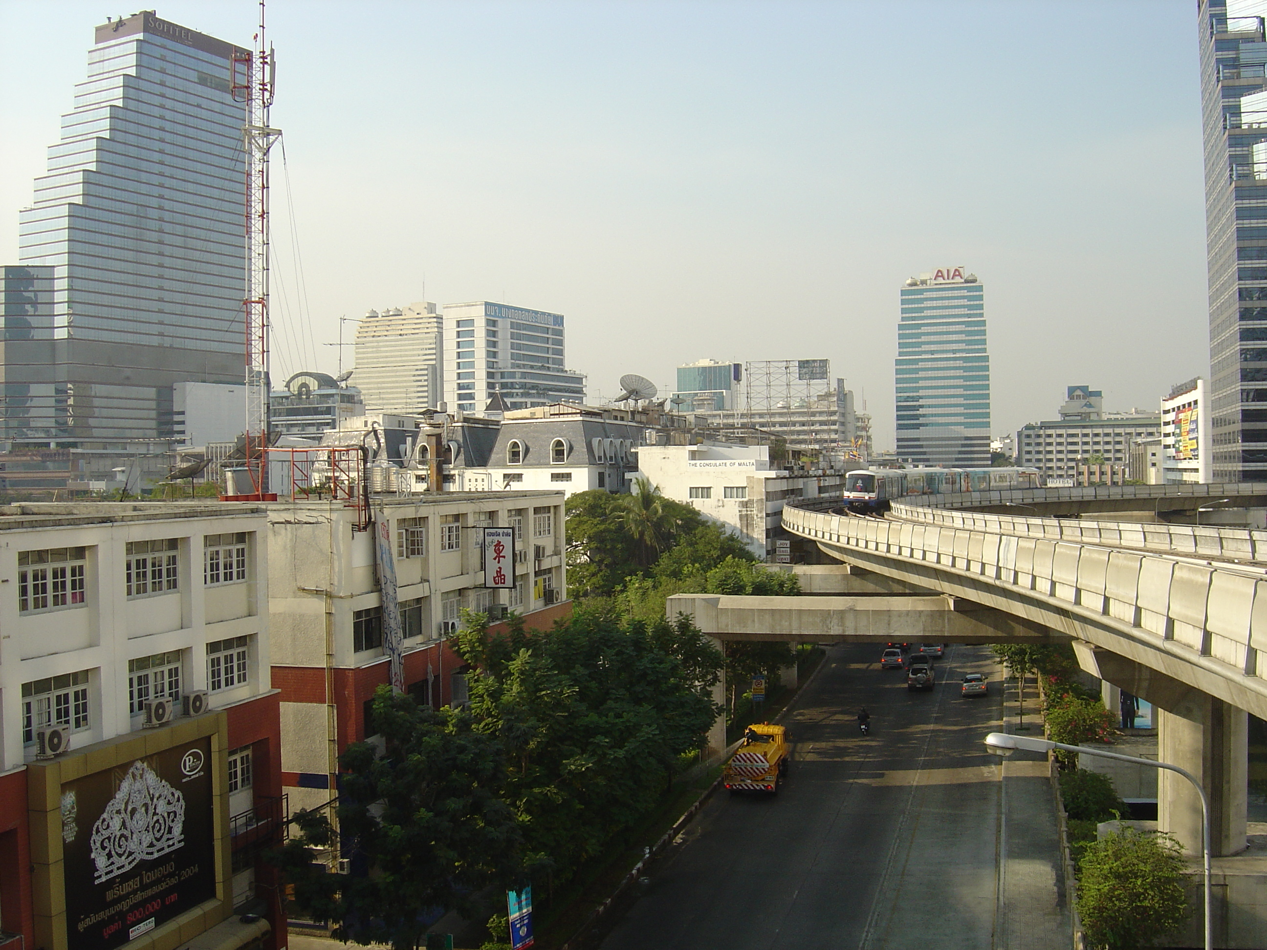 รูปถ่าย ไทย(Thailand) กรุงเทพมหานคร(Bangkok) รถไฟฟ้า(Sky Train) 2004-12 117
